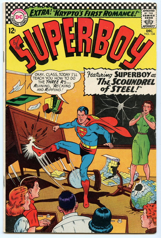 Superboy 134 (Dec 1966) FI- (5.5)