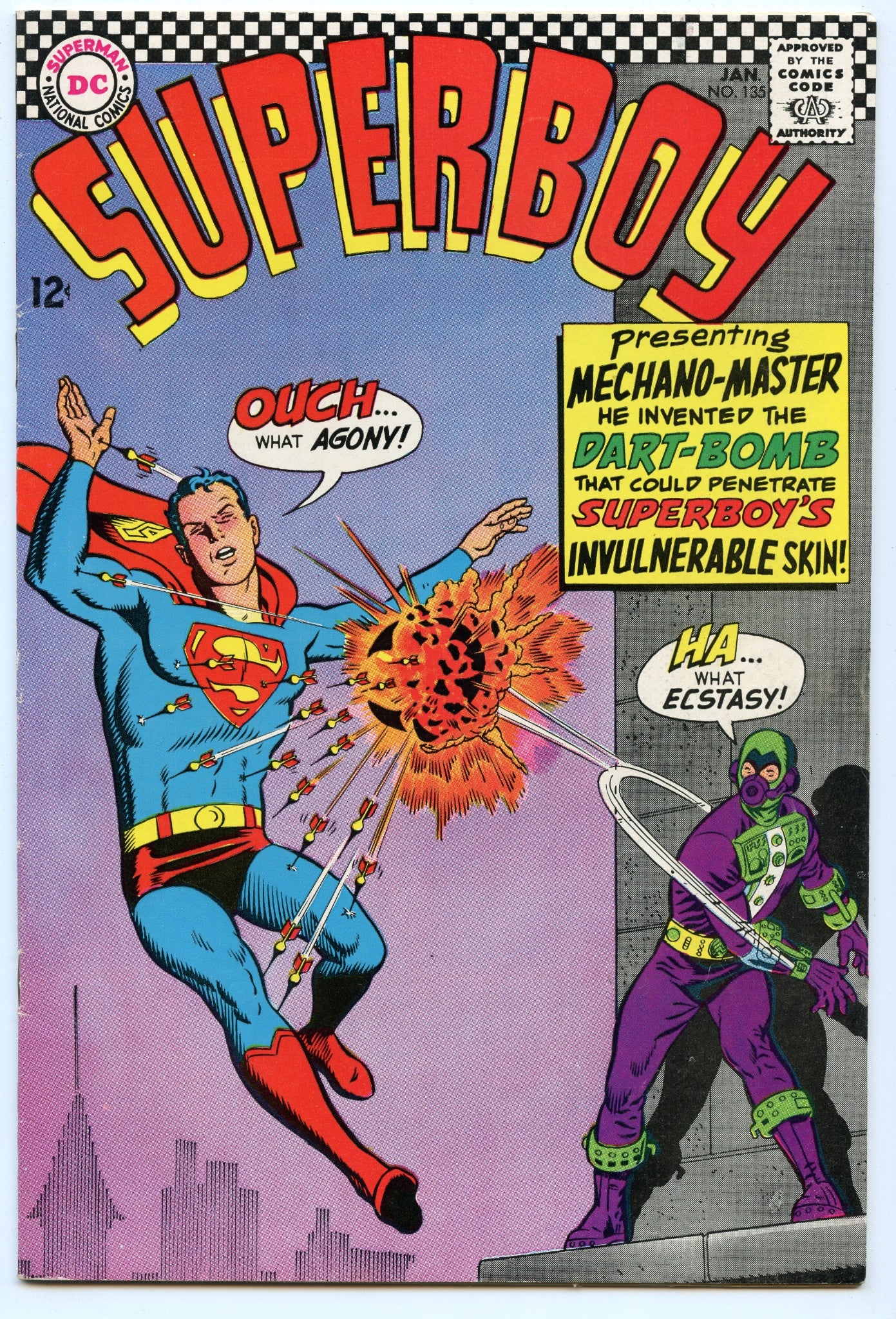 Superboy 135 (Jan 1967) VG/FI (5.0)