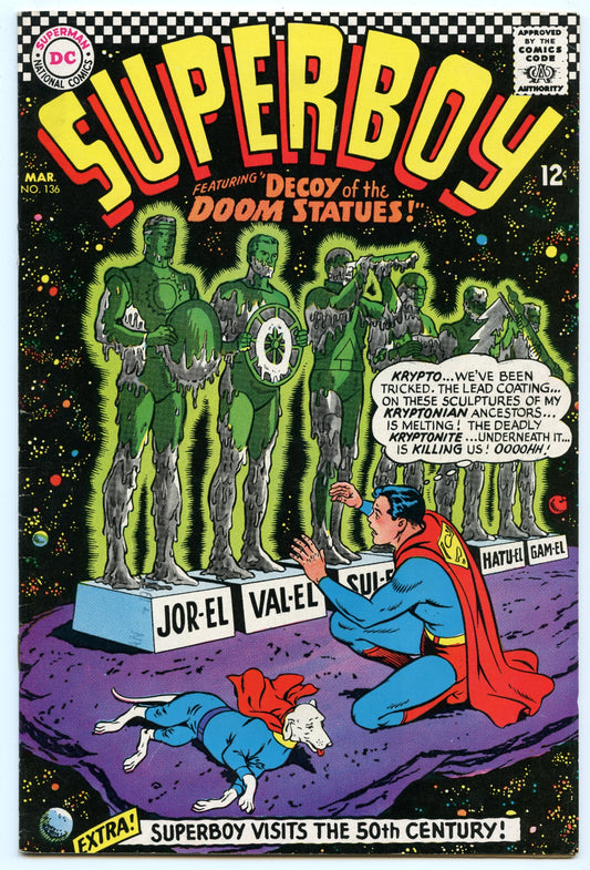 Superboy 136 (Mar 1967) FI+ (6.5)