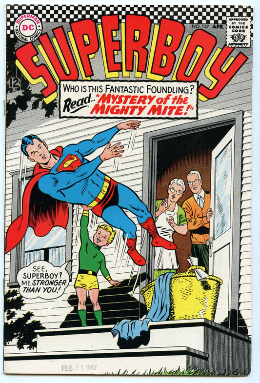 Superboy 137 (Apr 1967) FI- (5.5)