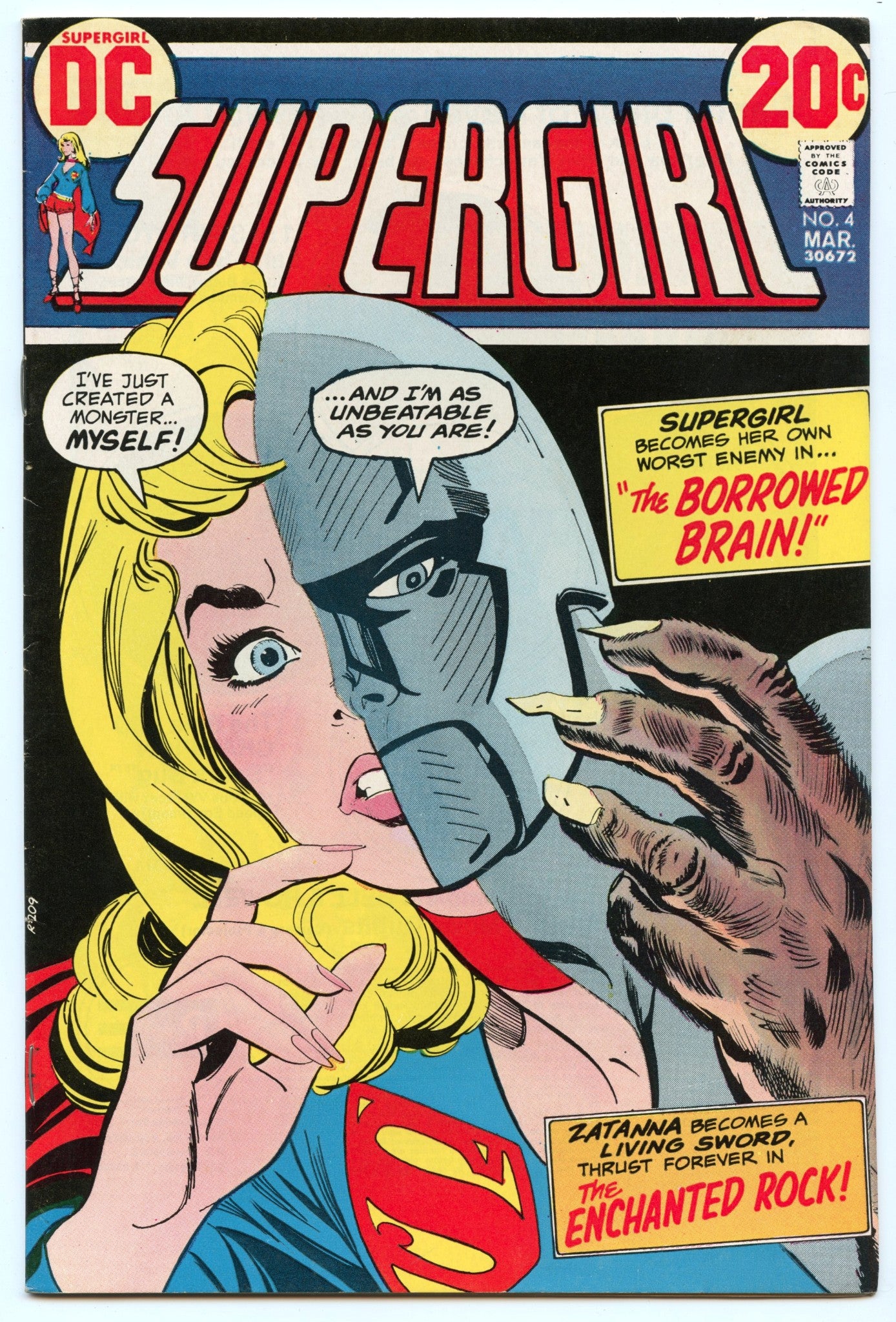 Supergirl 4 (Mar 1973) FI-VF (7.0)