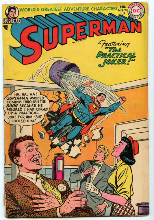 Superman 95 (Feb 1955) VG- (3.5)