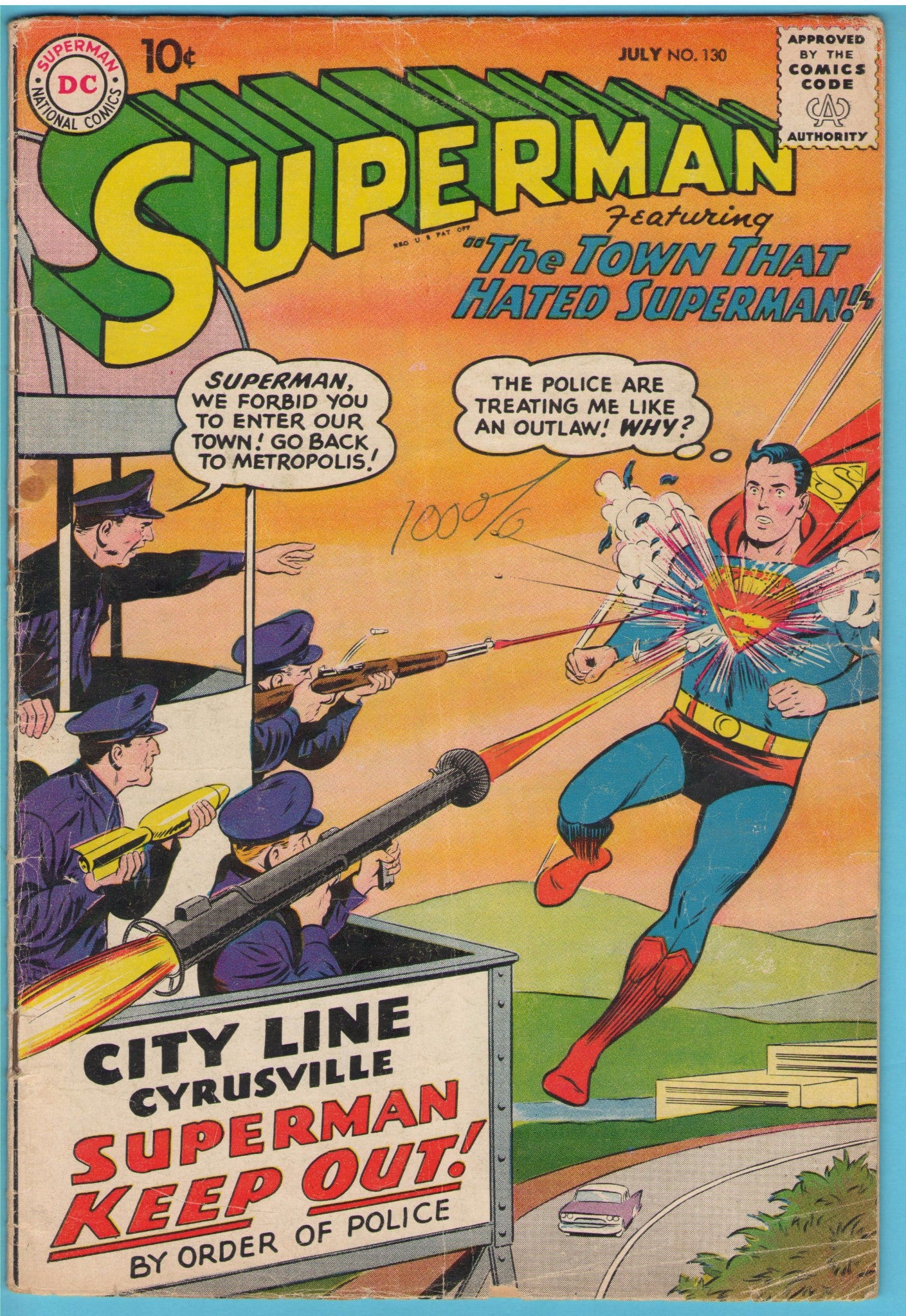 Superman 130 (Jul 1959) GD-VG (3.0) - 2nd appearance Krypto with Superman