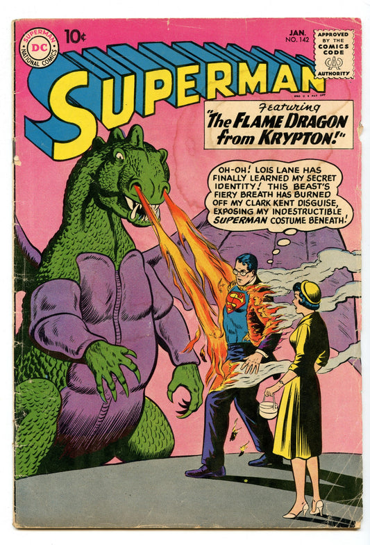 Superman 142 (Jan 1961) GD/VG (3.0)