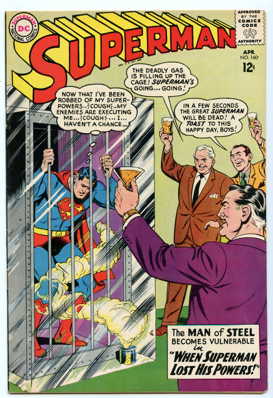 Superman 160 (Apr 1963) VF (8.0)