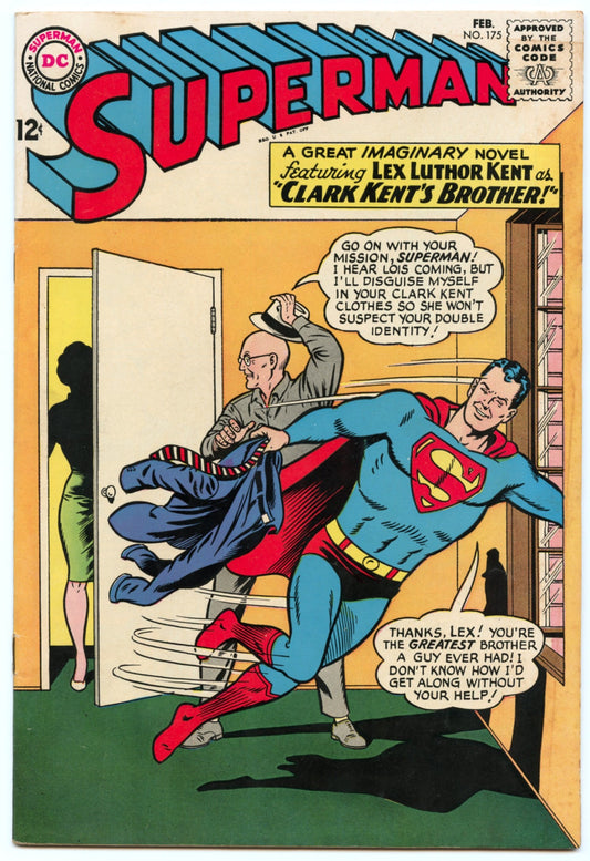 Superman 175 (Feb 1965) FI+ (6.5)