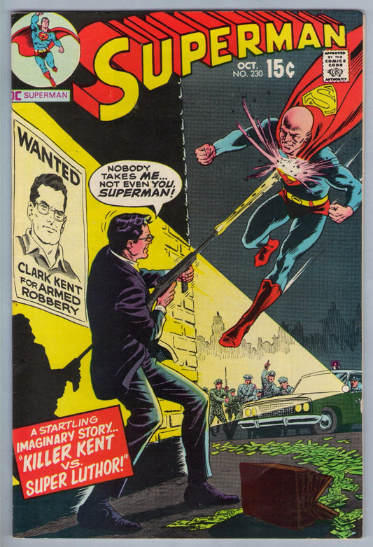 Superman 230 (Oct 1970) VG-FI (5.0)