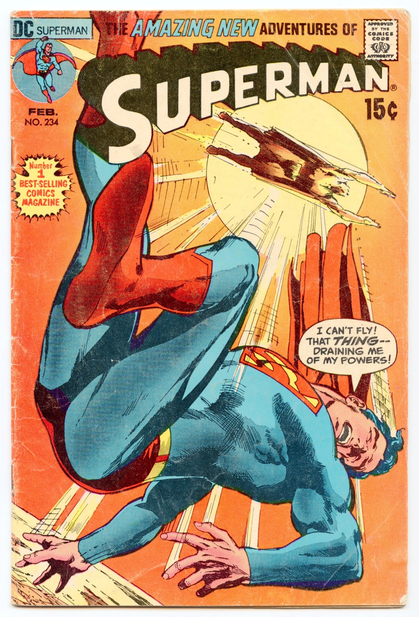 Superman 234 (Feb 1971) VG- (3.5)