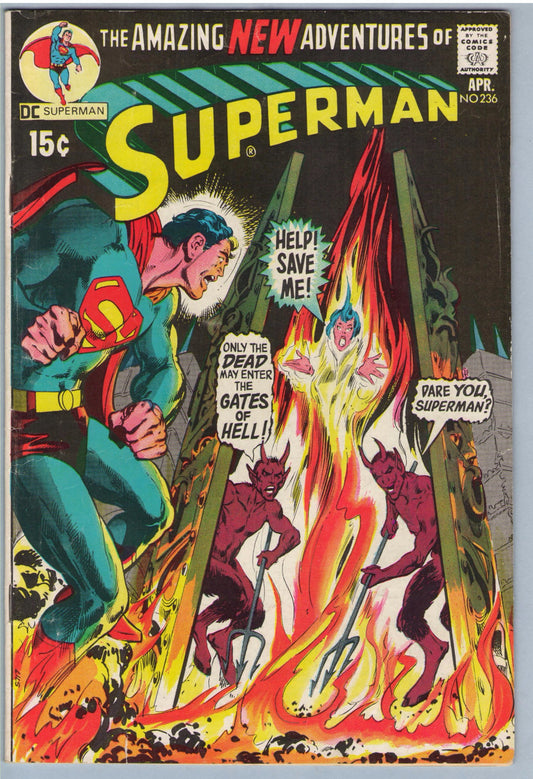 Superman 236 (Apr 1971) FI- (5.5)