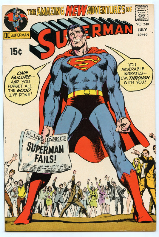 Superman 240 (Jul 1971) NM- (9.2)