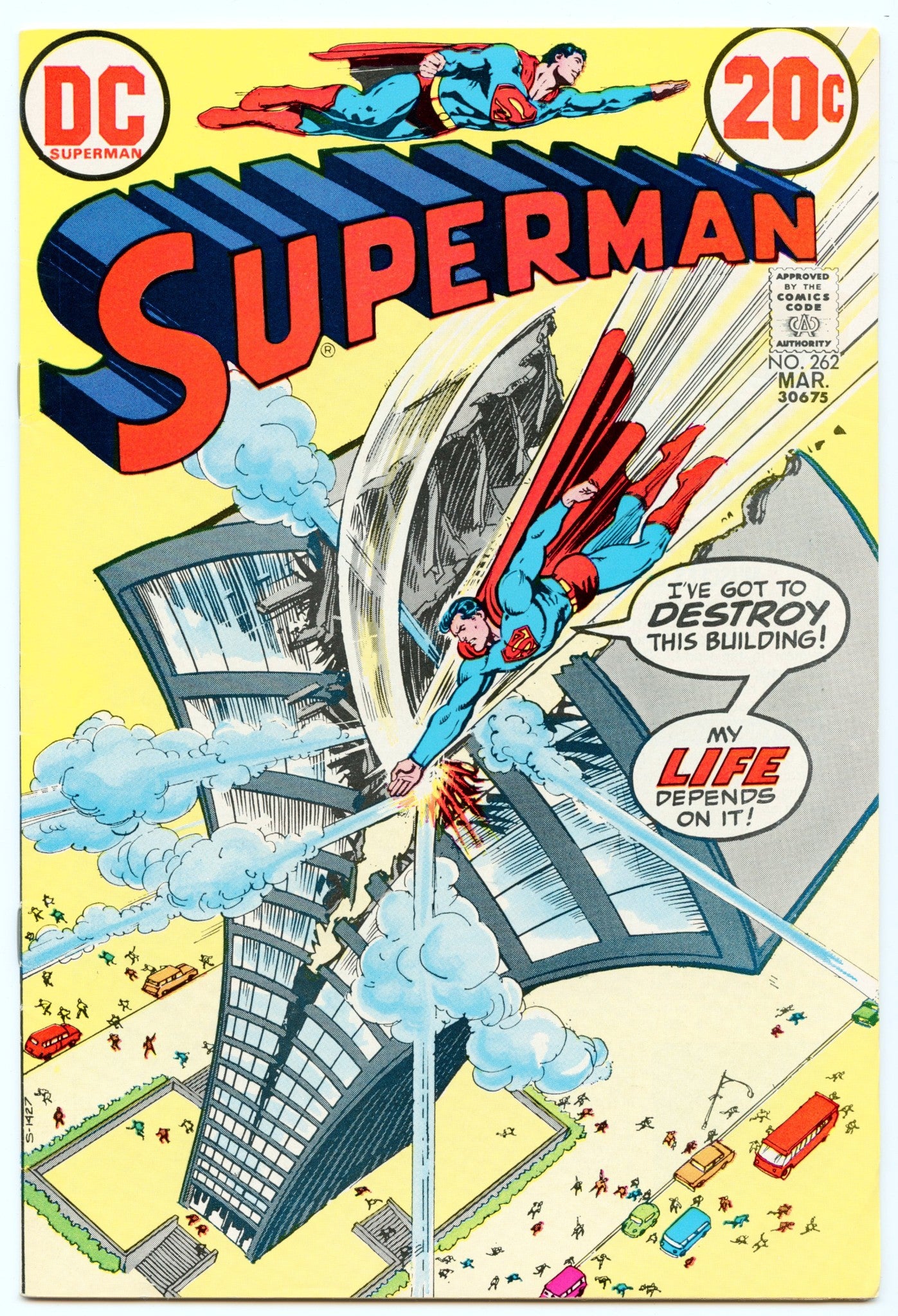 Superman 262 (Mar 1973) FI-VF (7.0)