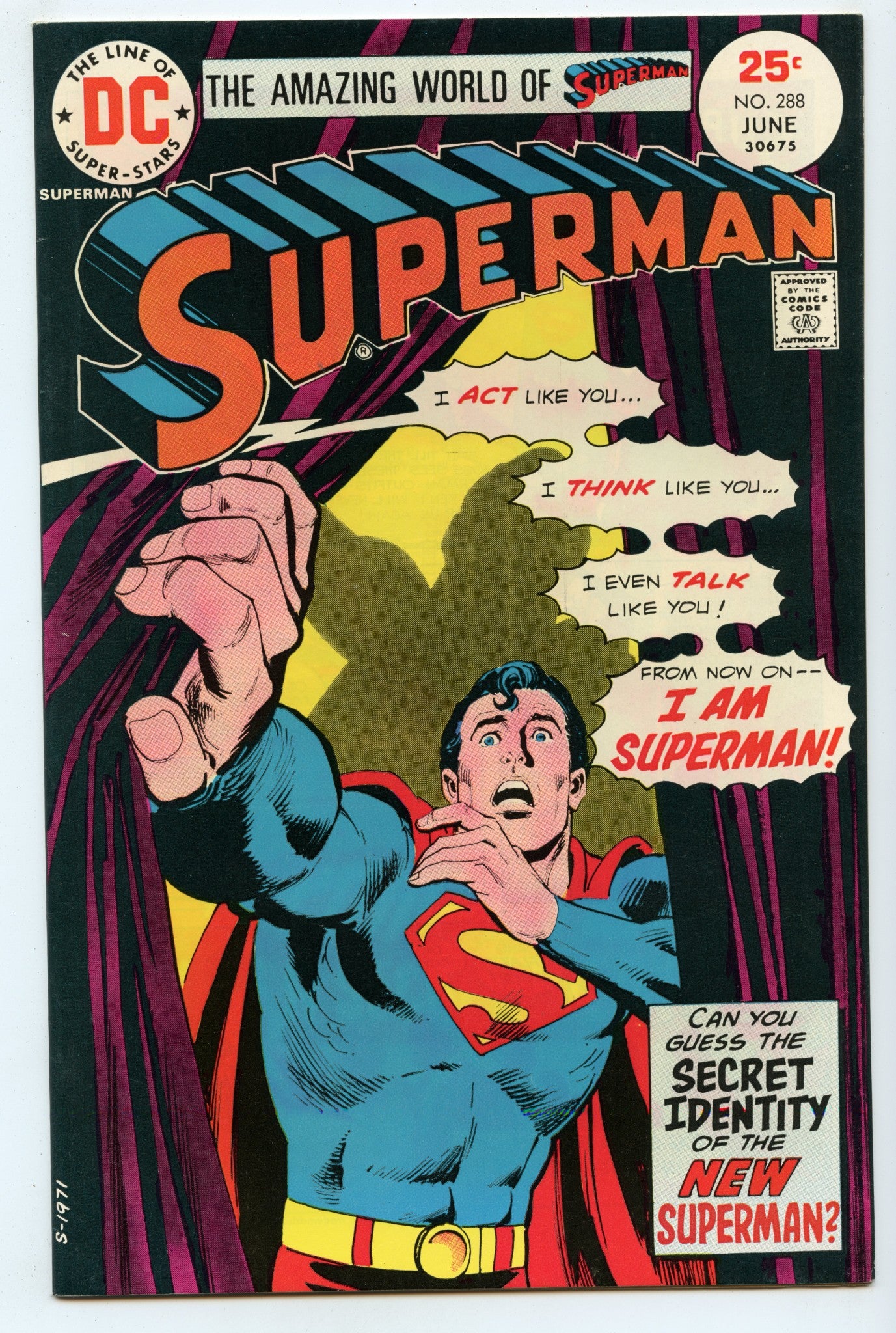 Superman 288 (Jun 1975) NM- (9.2)