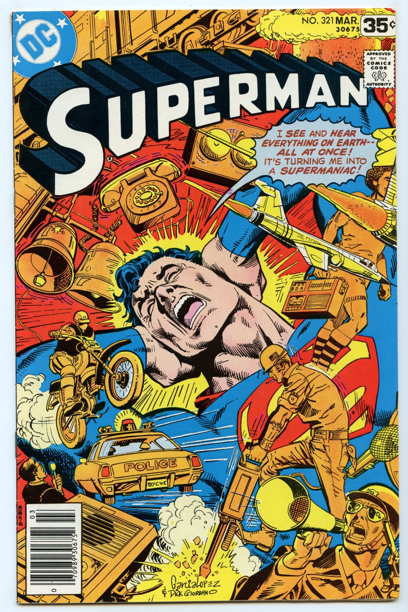 Superman 321 (Mar 1978) FI (6.0)