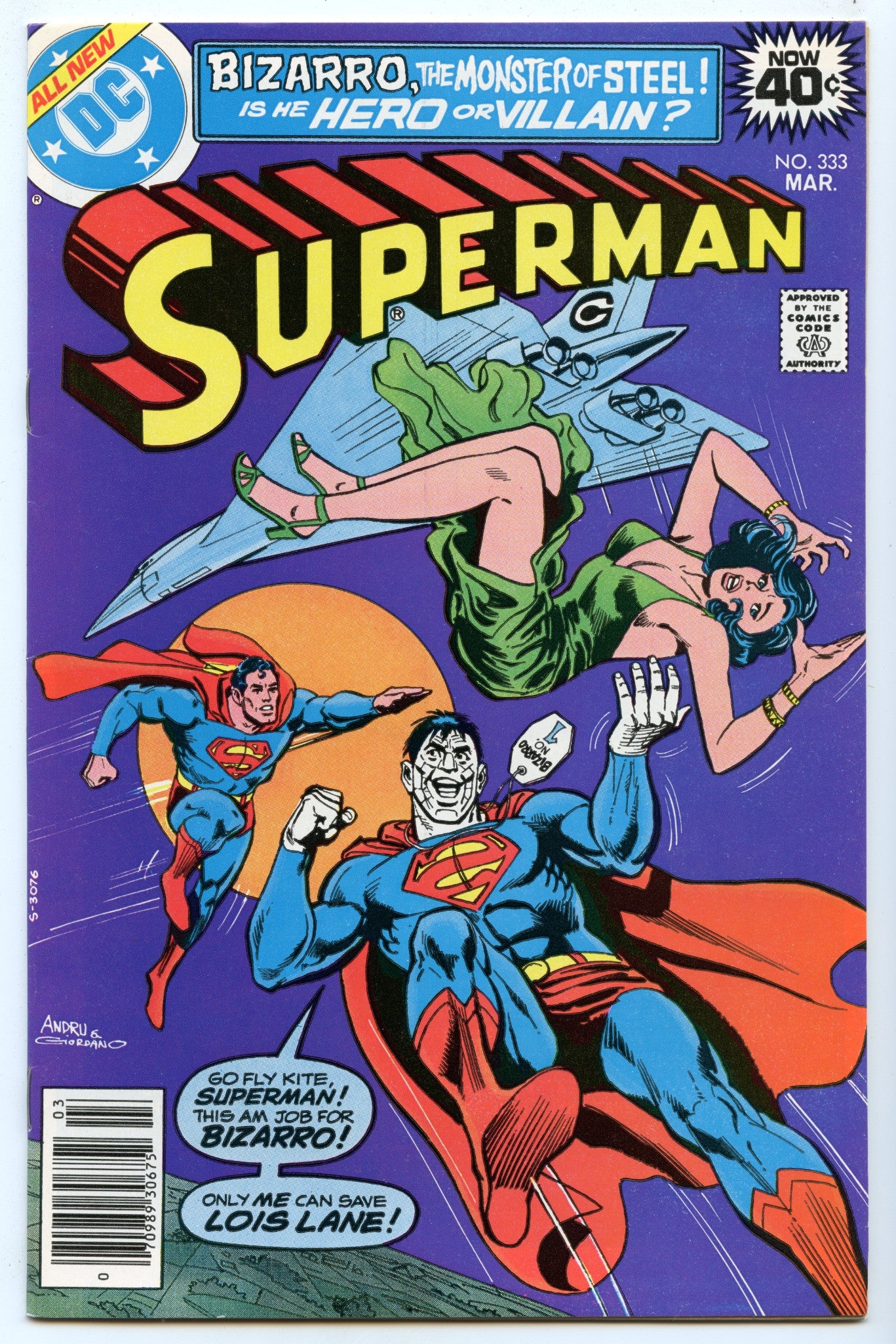 Superman 333 (Mar 1979) NM- (9.2)