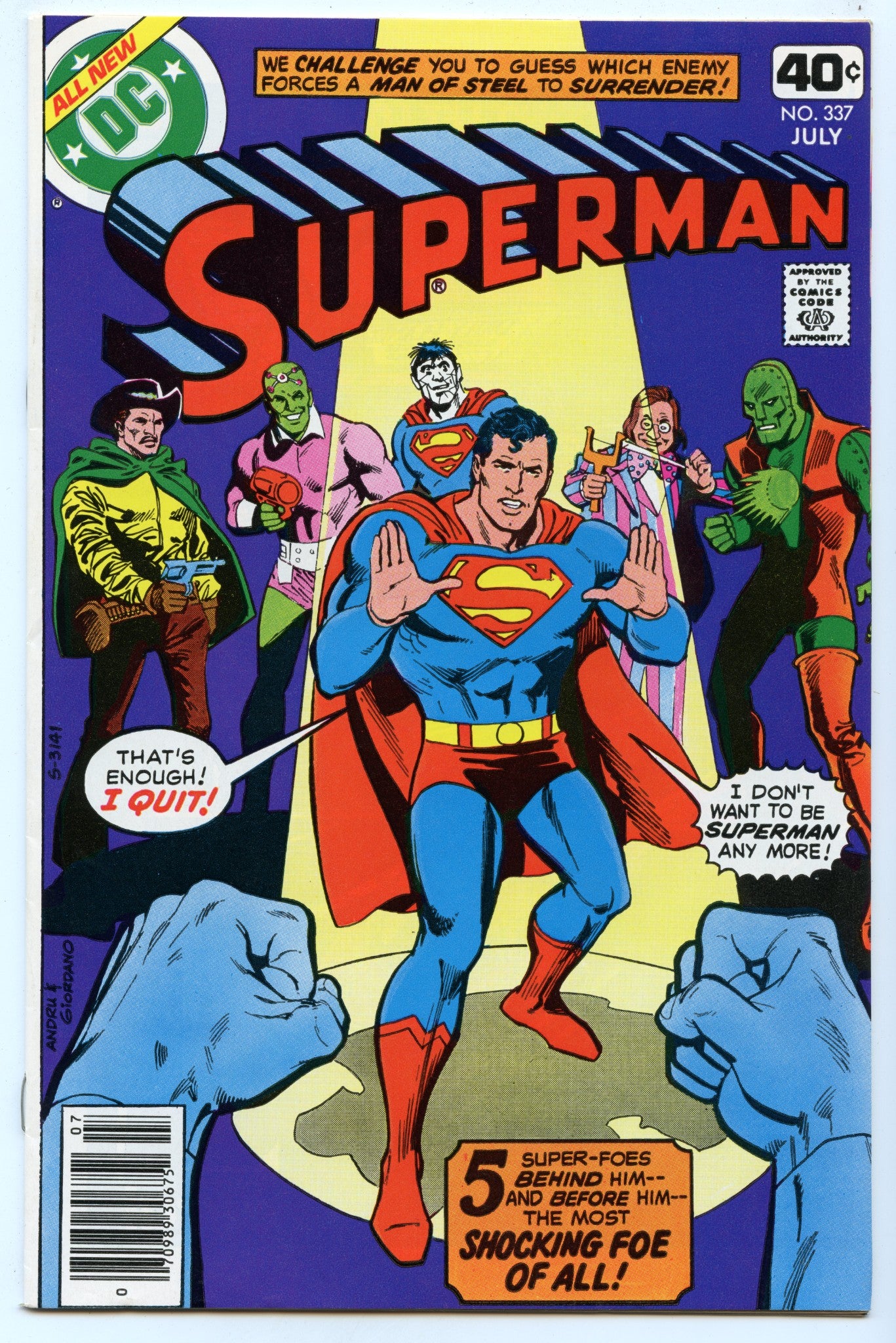 Superman 337 (Jul 1979) NM- (9.2)