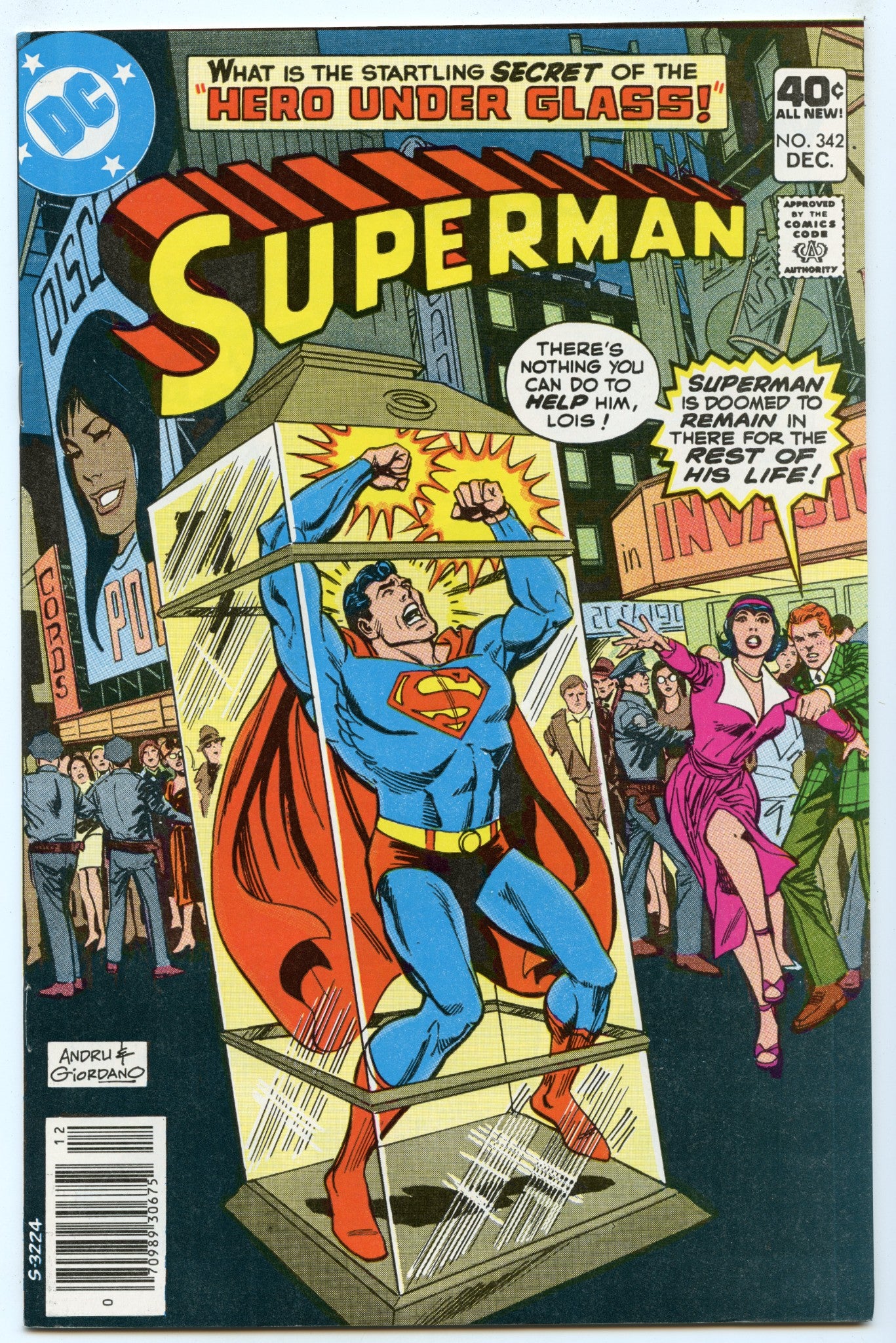 Superman 342 (Dec 1979) NM- (9.2)