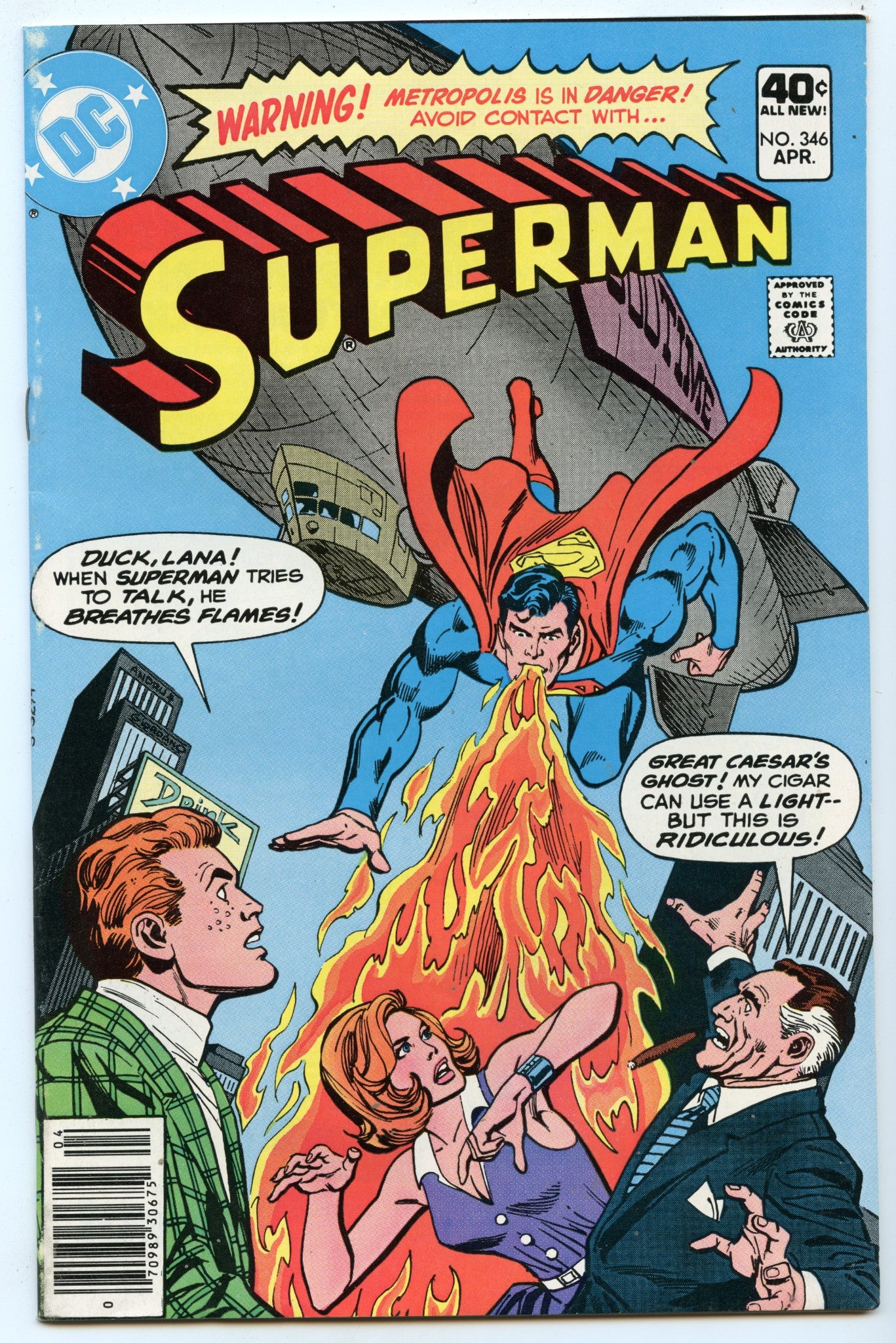 Superman 346 (Apr 1980) VF/NM (9.0)