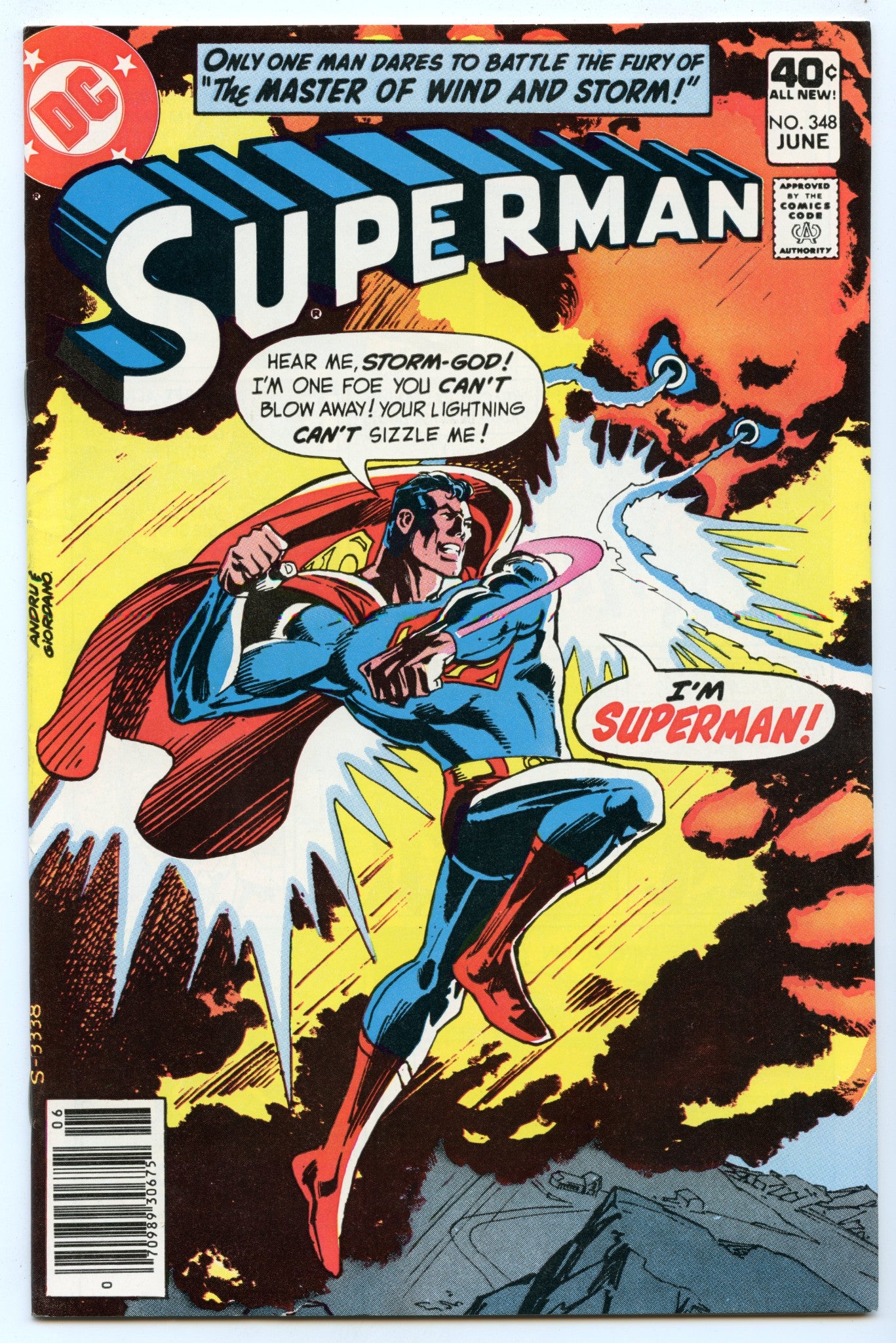 Superman 348 (Jun 1980) NM- (9.2)