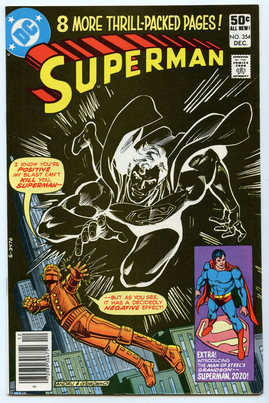 Superman 354 (Dec 1980) NM- (9.2)