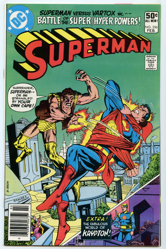 Superman 356 (Feb 1981) NM- (9.2)