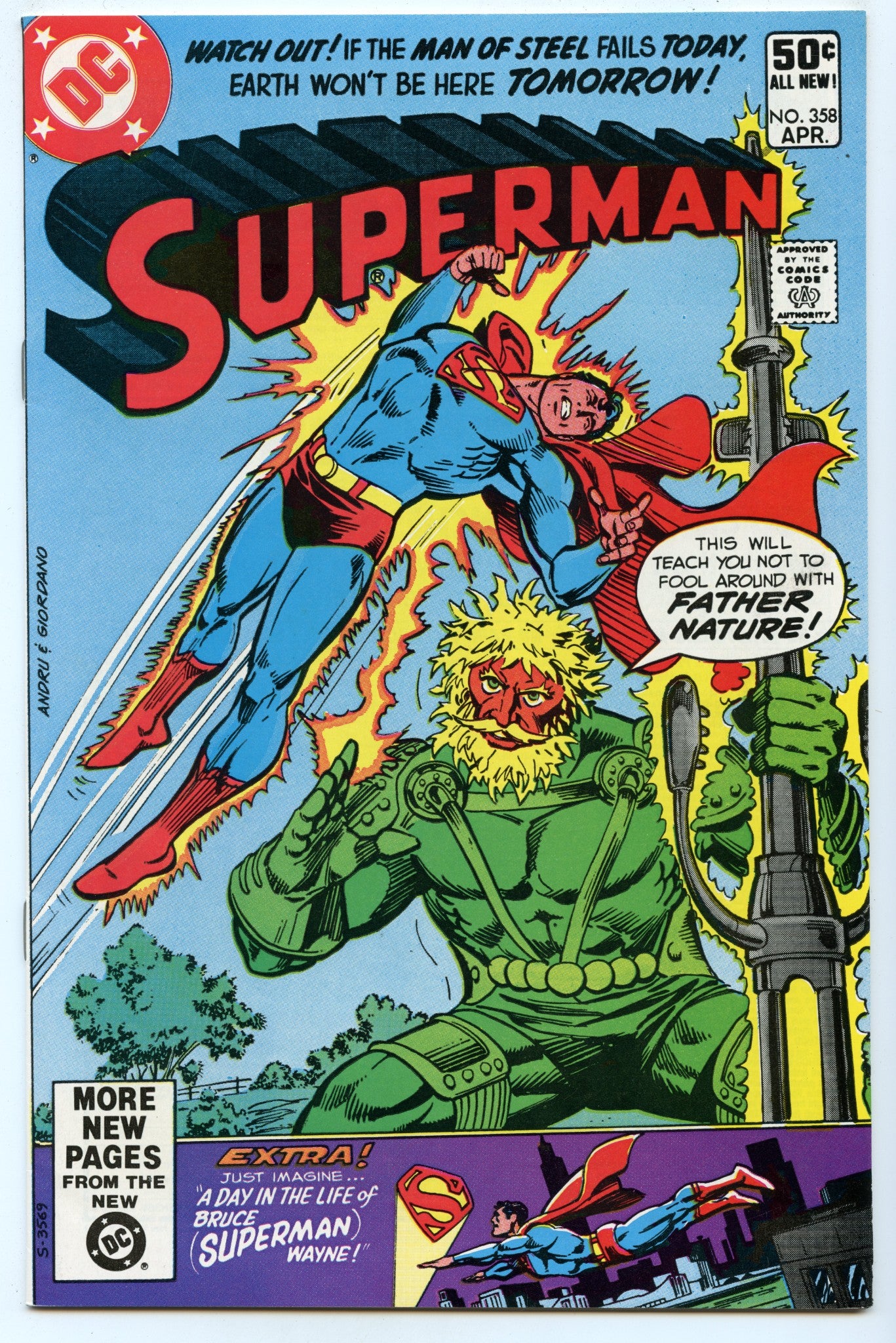 Superman 358 (Apr 1981) NM- (9.2)