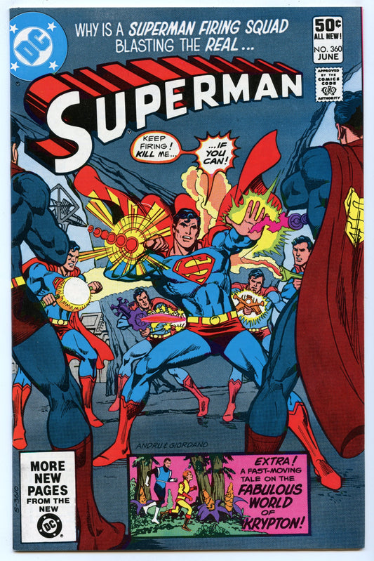 Superman 360 (Jun 1981) NM- (9.2)