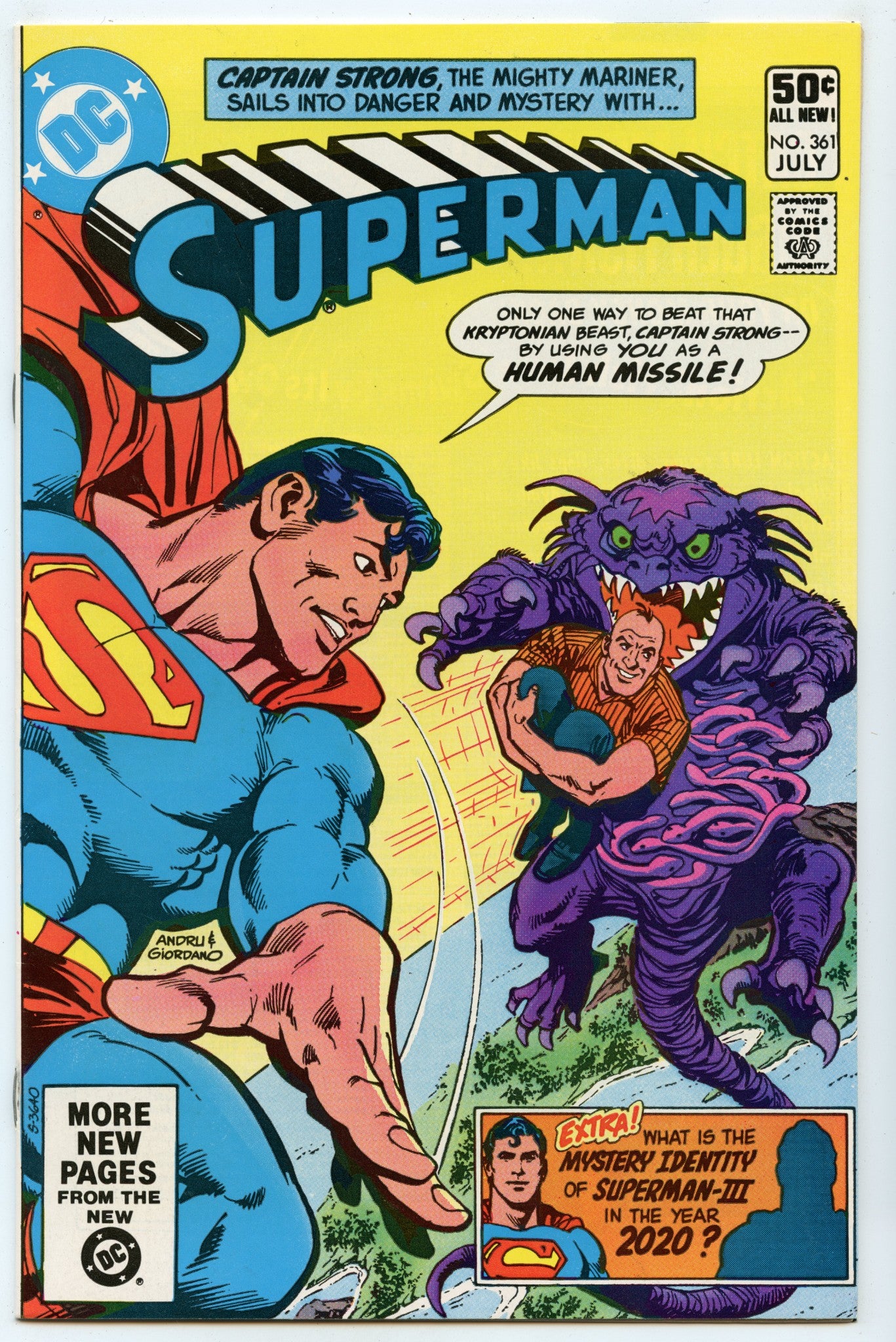 Superman 361 (Jul 1981) NM- (9.2)