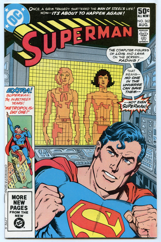 Superman 362 (Aug 1981) NM- (9.2)