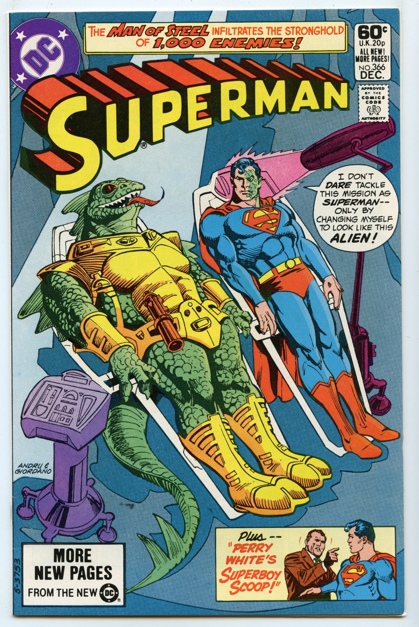 Superman 366 (Dec 1981) NM- (9.2)