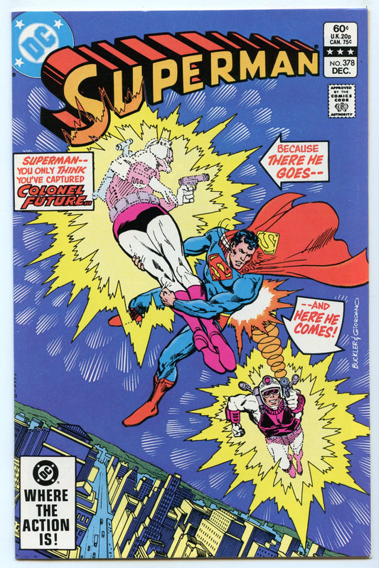 Superman 378 (Dec 1982) VF (8.0)