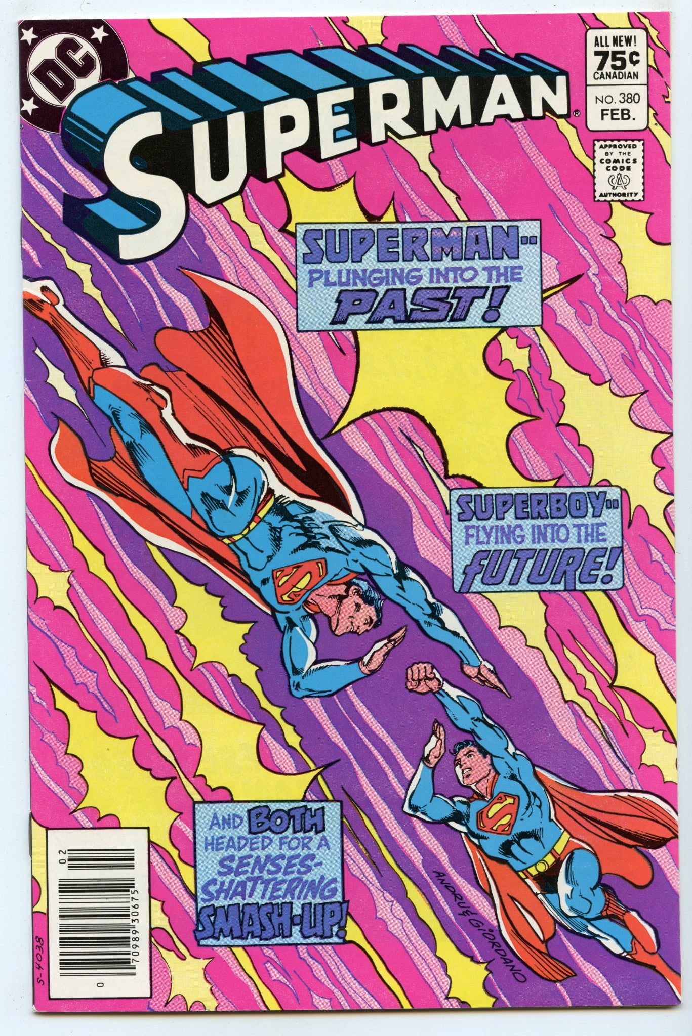 Superman 380 (Feb 1983) NM- (9.2) - CDN Price Variant