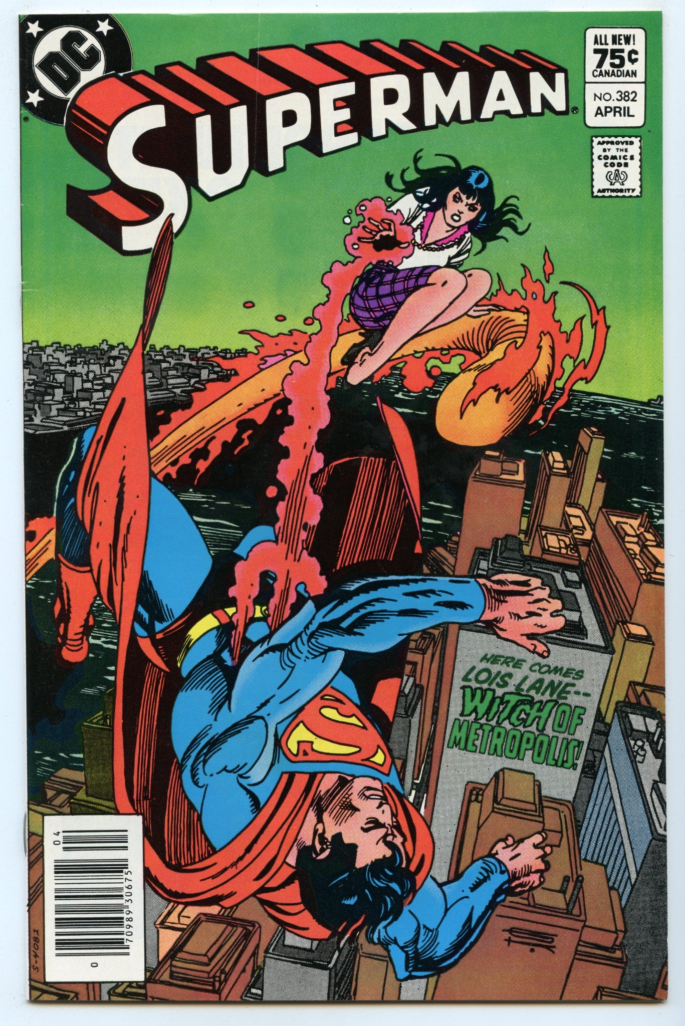 Superman 382 (Apr 1983) FI (6.0) - CDN Price Variant