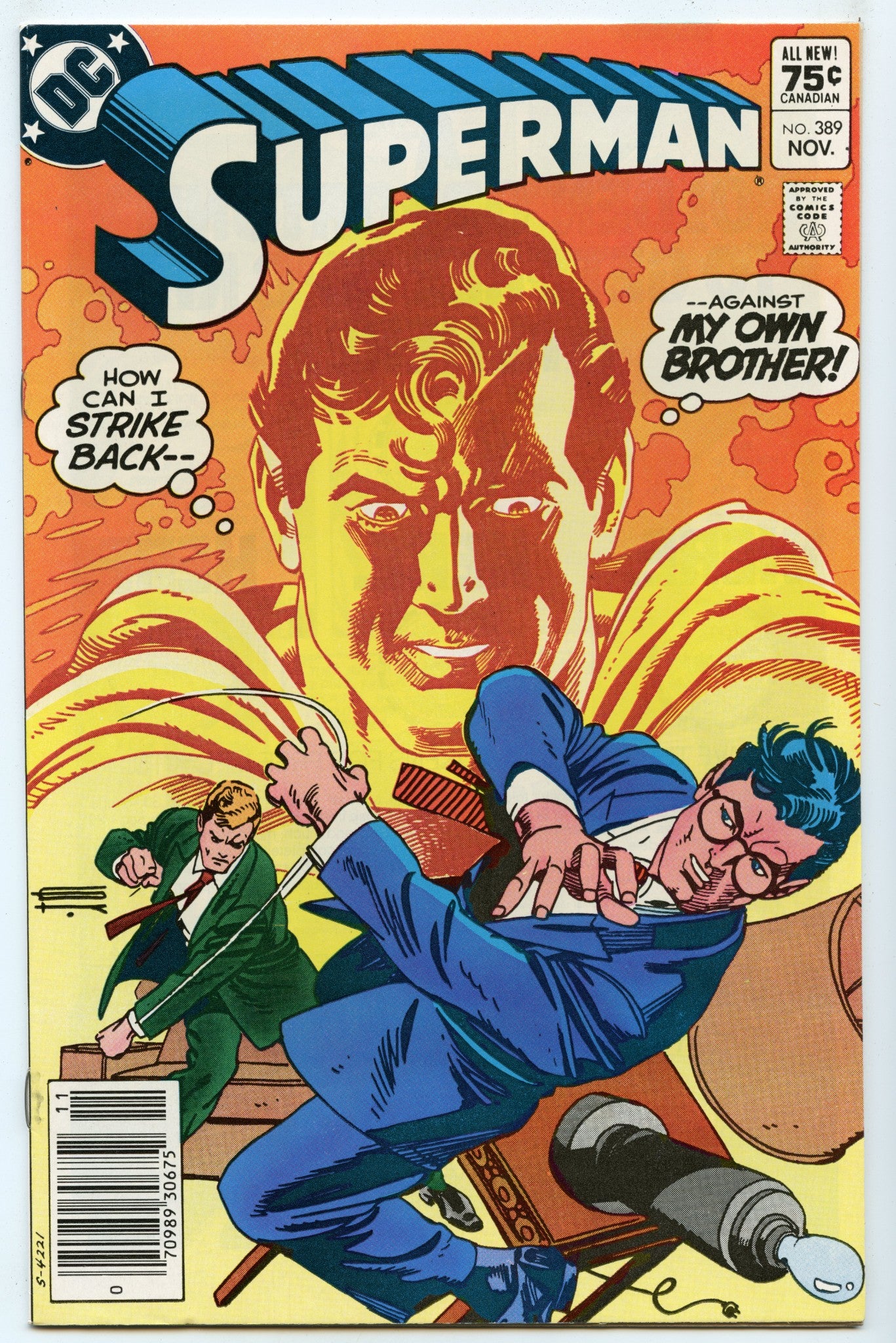 Superman 389 (Nov 1983) NM- (9.2) - CDN Price Variant