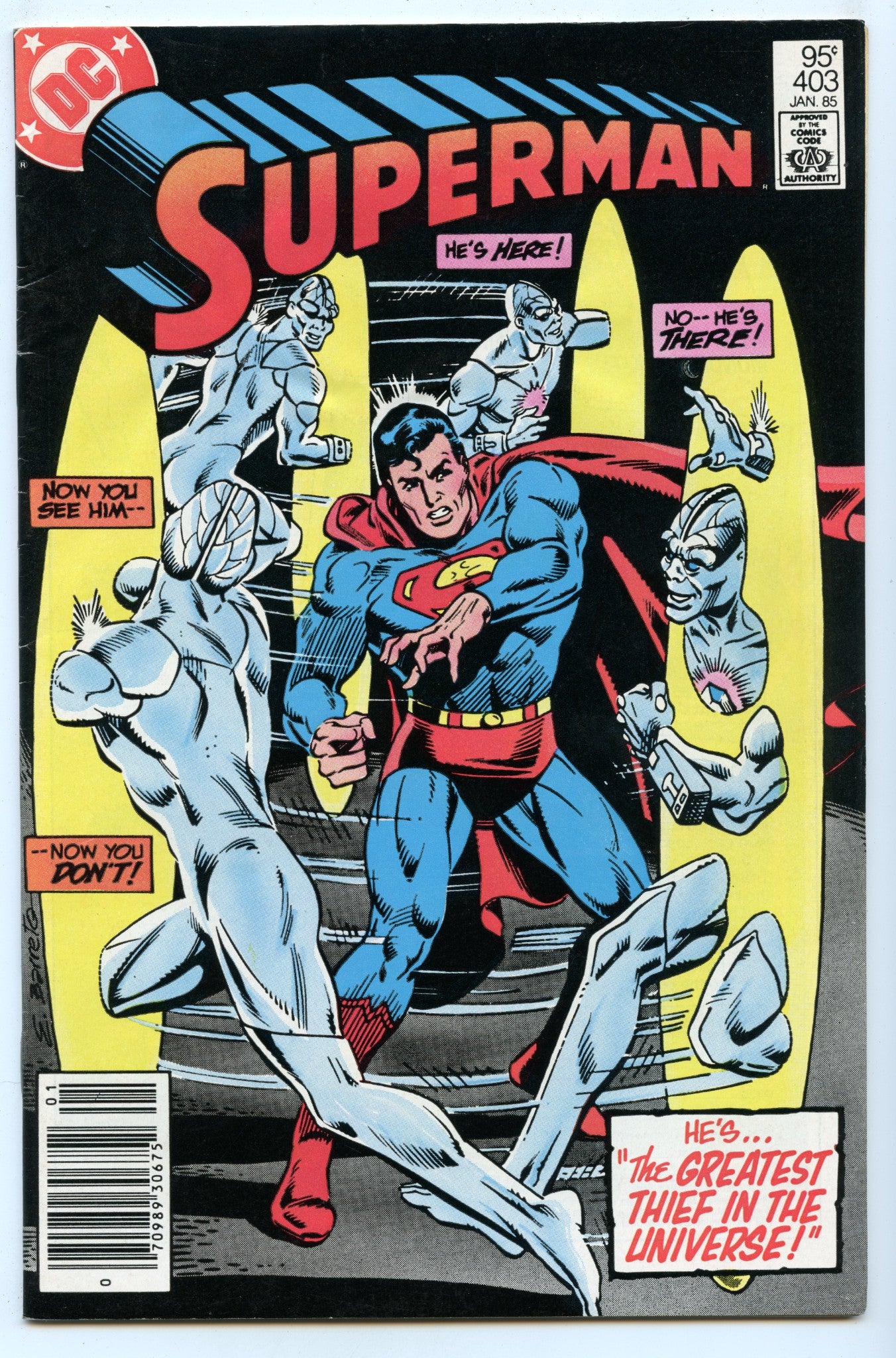 Superman 403 (Jan 1985) VF+ (8.5) - CDN Price Variant