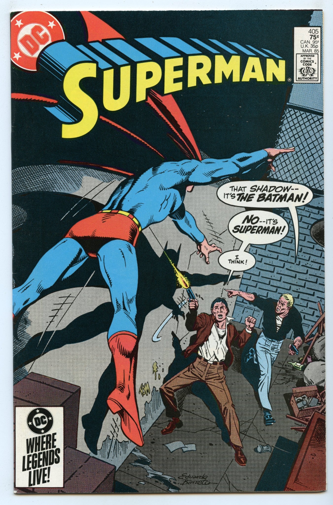 Superman 405 (Mar 1985) NM- (9.2)