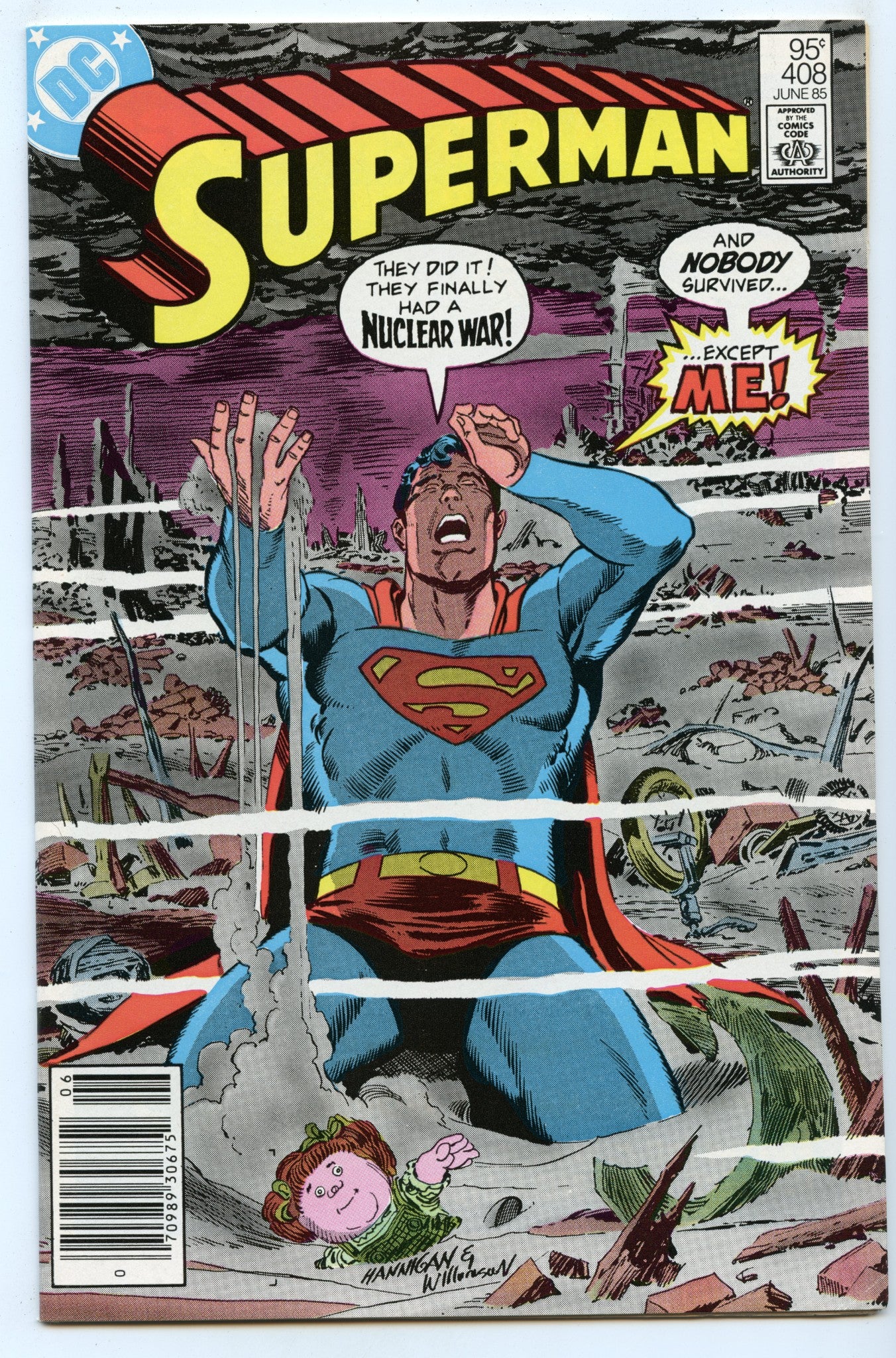 Superman 408 (Jun 1985) VF/NM (9.0) - CDN Price variant