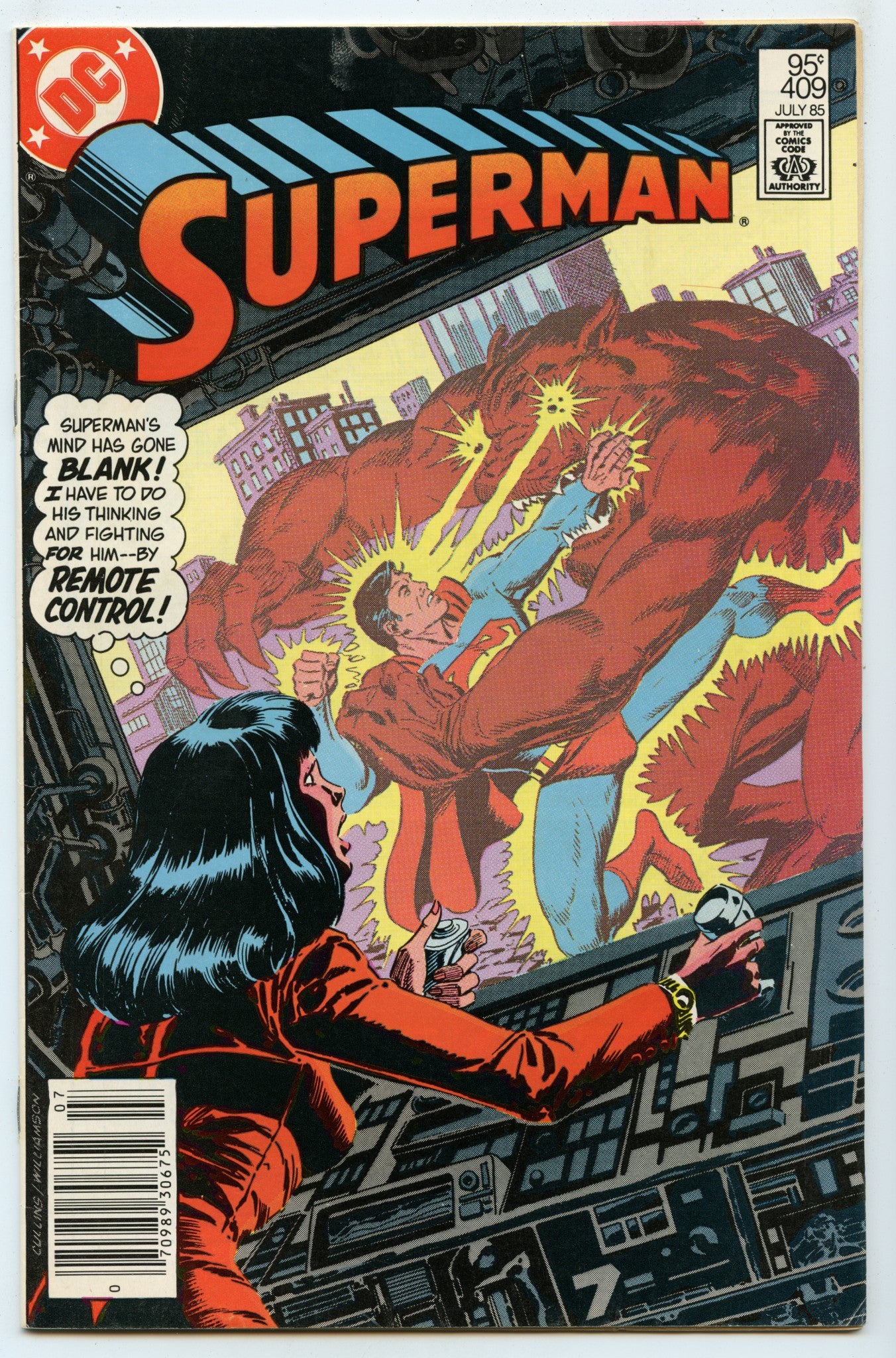 Superman 409 (Jul 1985) VF/NM (9.0) - CDN Price variant