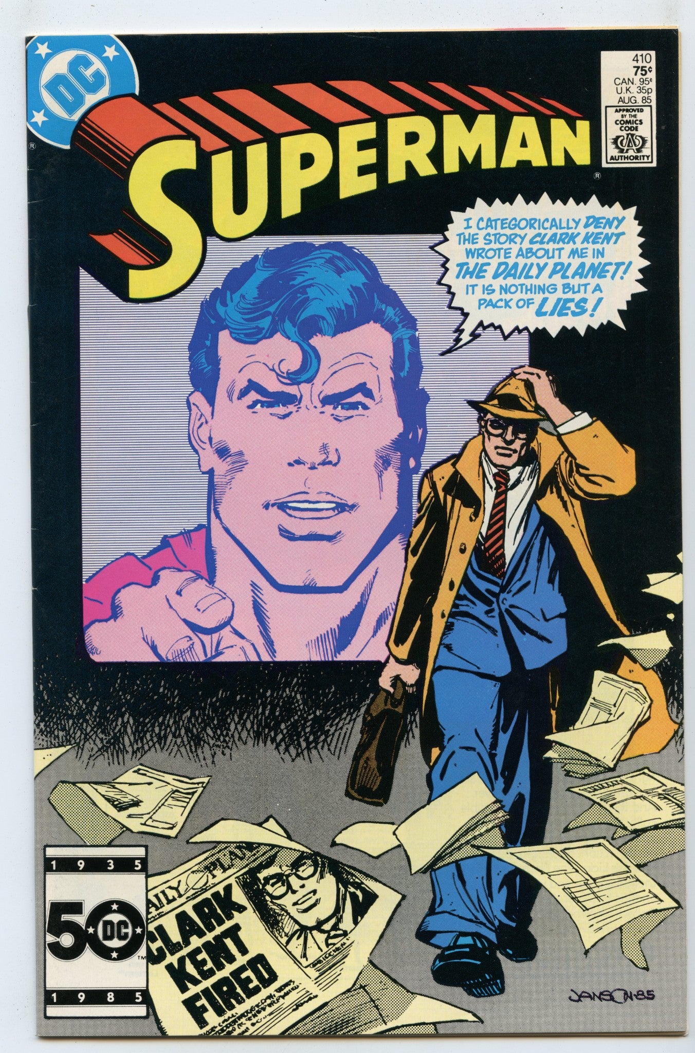 Superman 410 (Aug 1985) NM- (9.2)