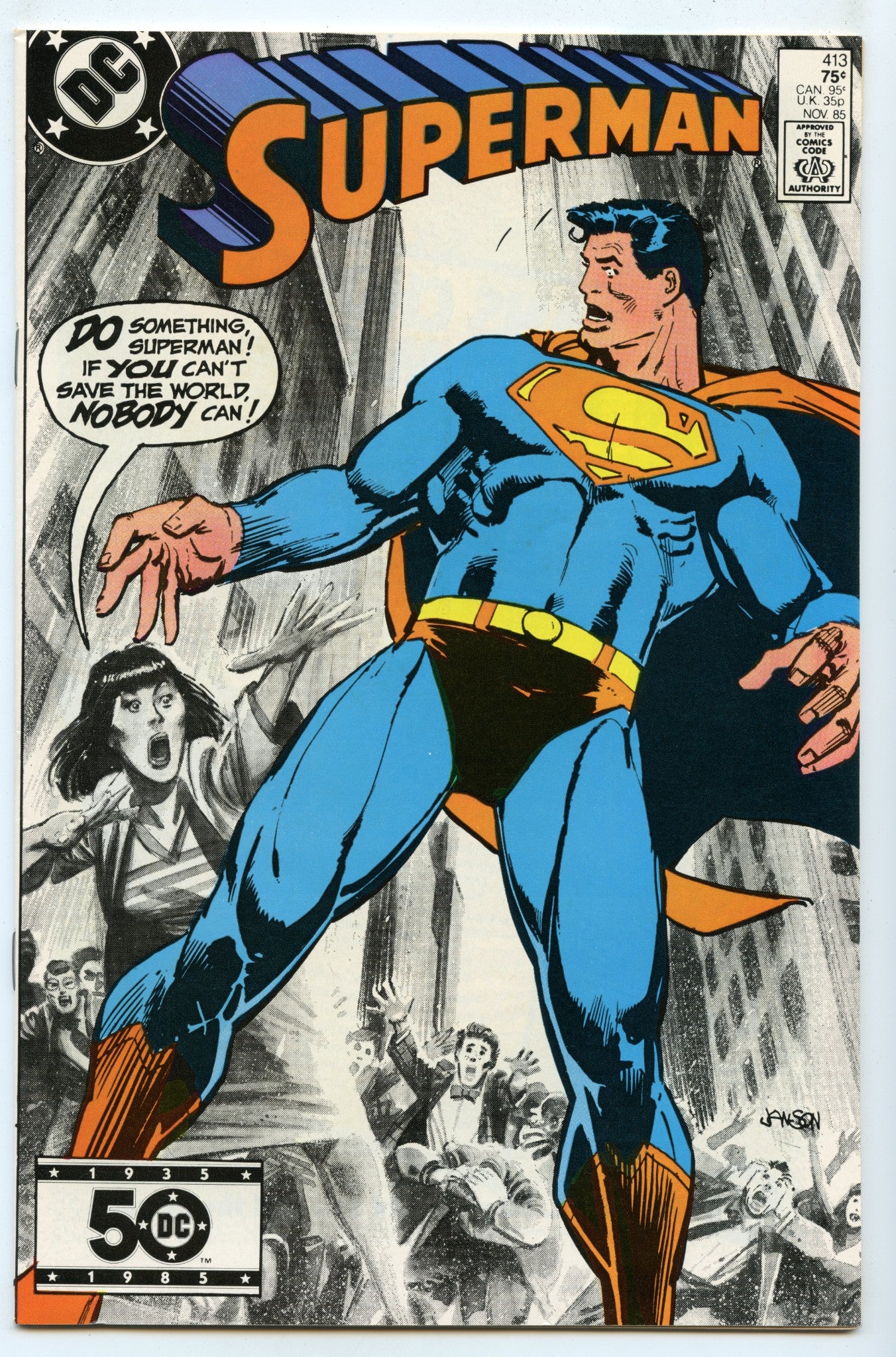 Superman 413 (Nov 1985) NM- (9.2)