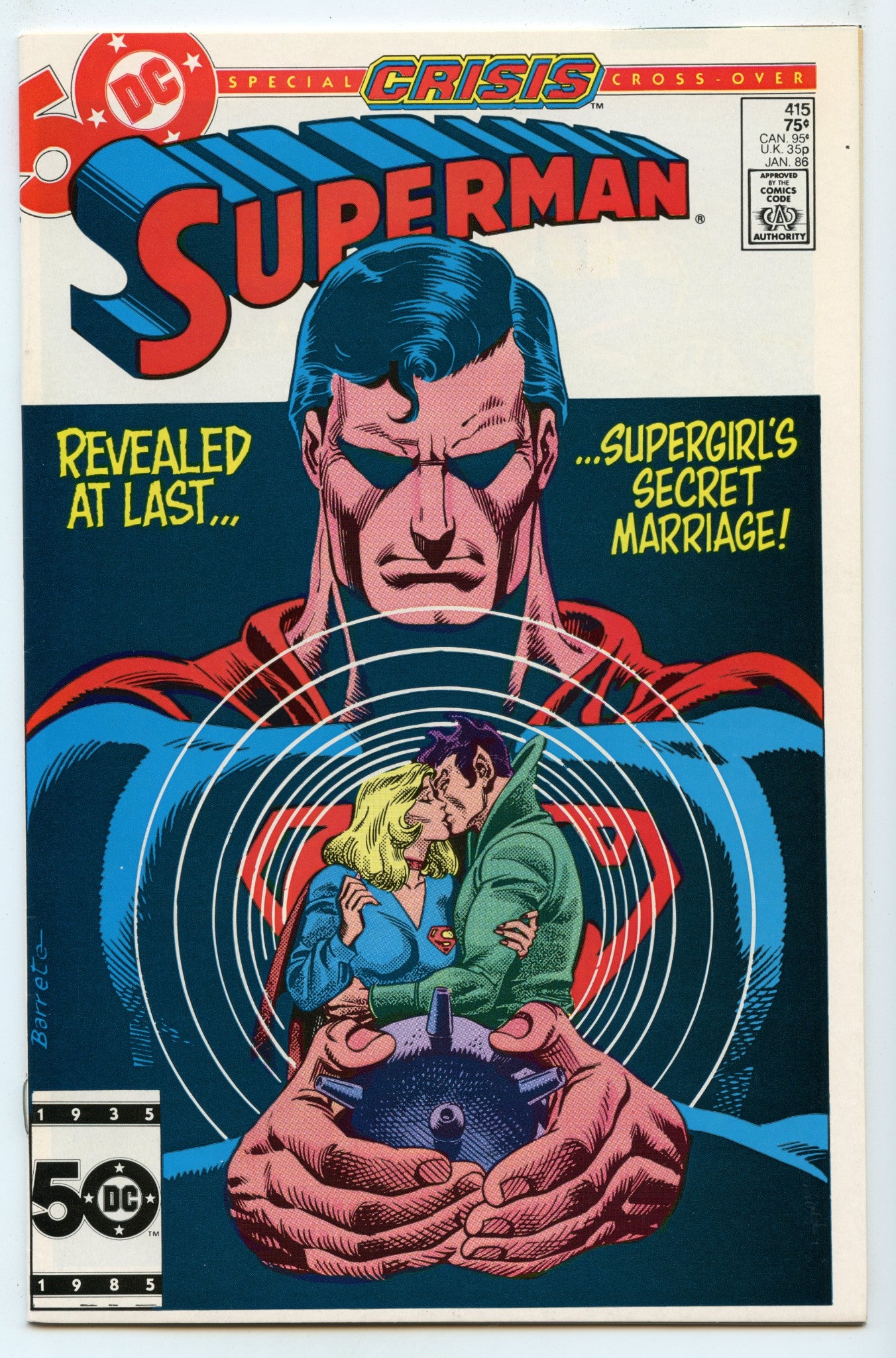 Superman 415 (Jan 1986) NM- (9.2)