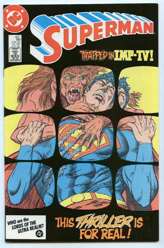 Superman 421 (Jul 1986) NM- (9.2)