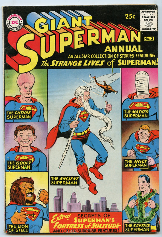 Superman Annual 3 (Jun 1961) FI- (5.5)