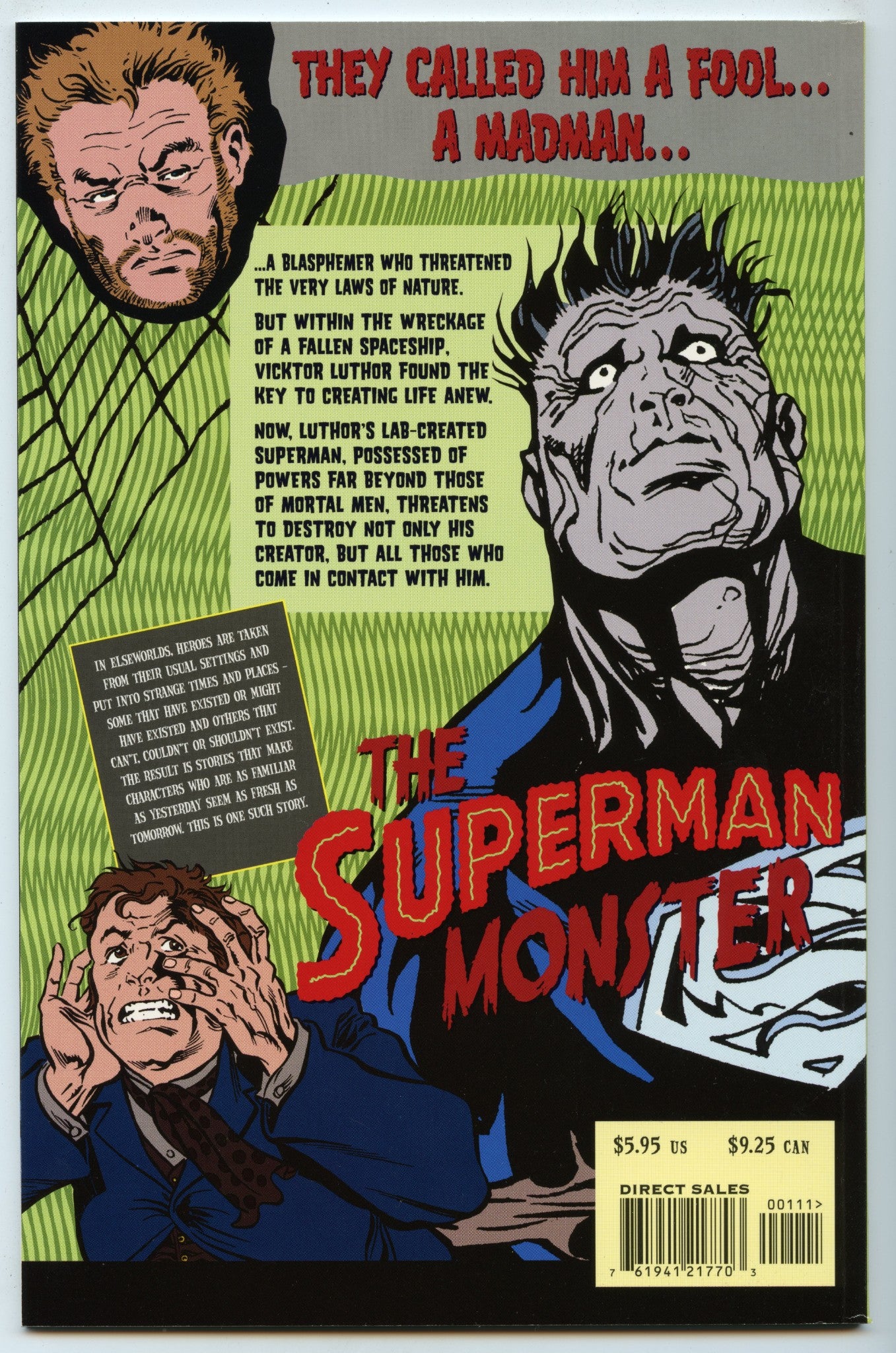 Superman Monster 1 (Dec 1999) NM- (9.2)