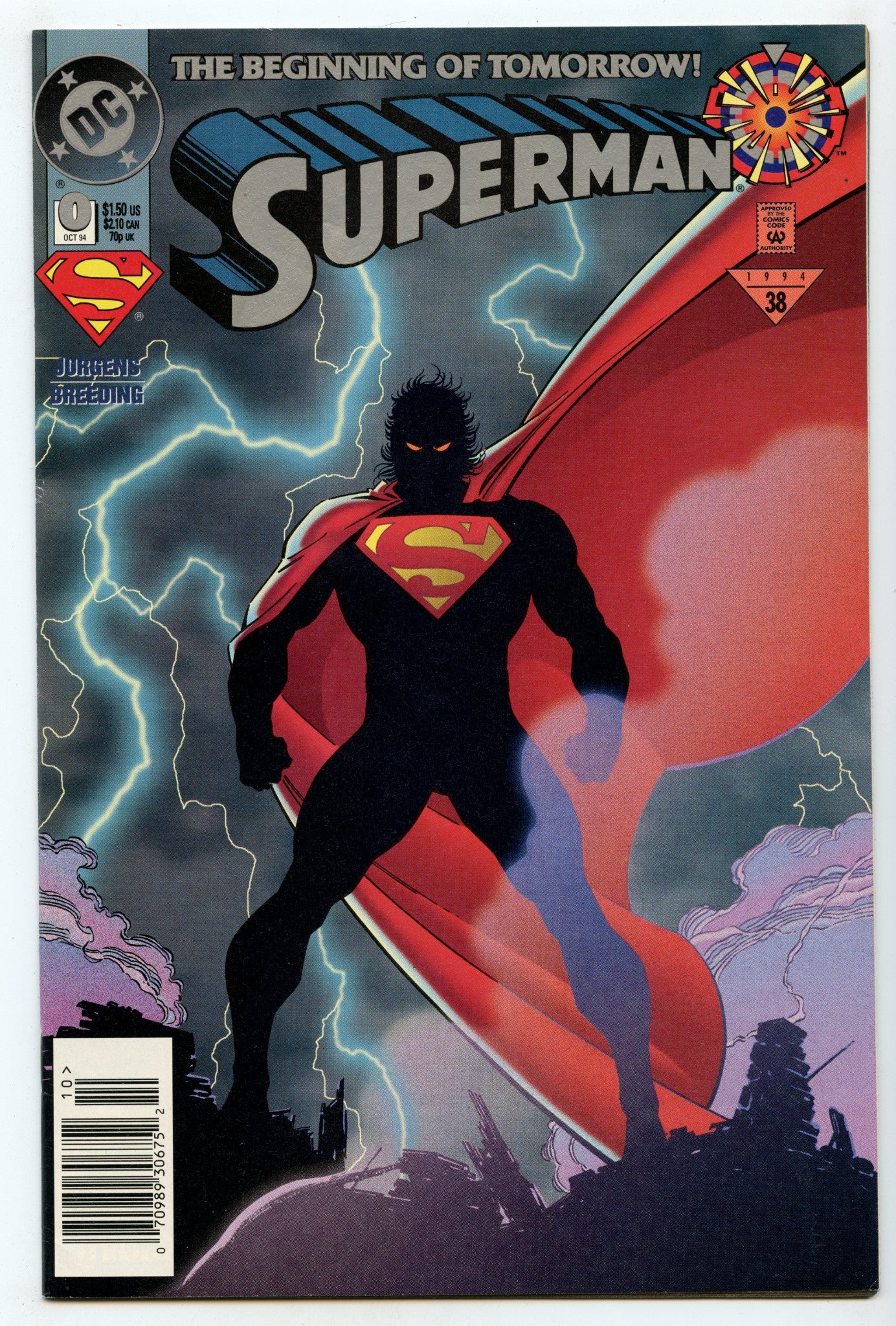 Superman V2 0 (Oct 1994) NM- (9.2)