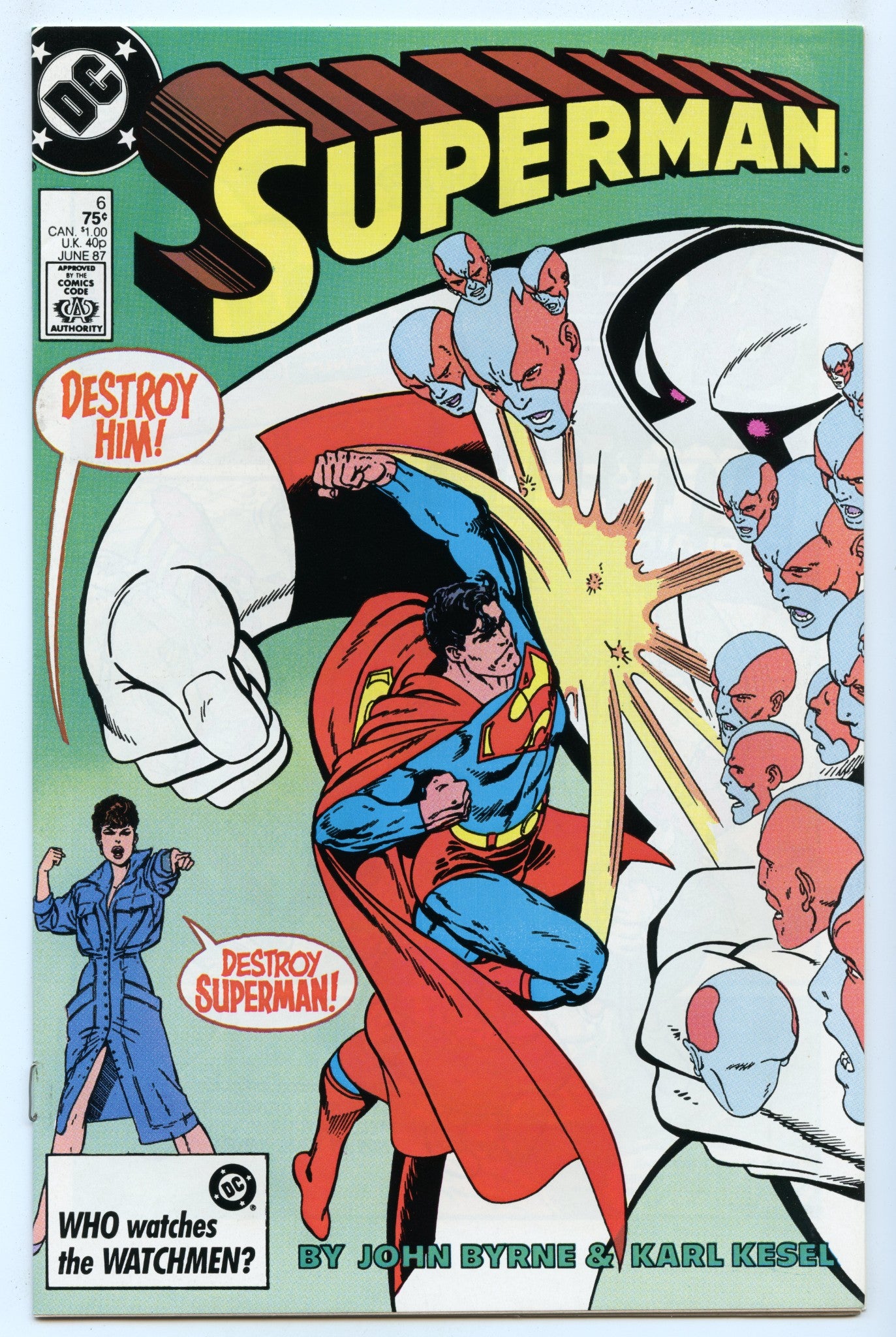 Superman V2 6 (Jun 1987) NM- (9.2)