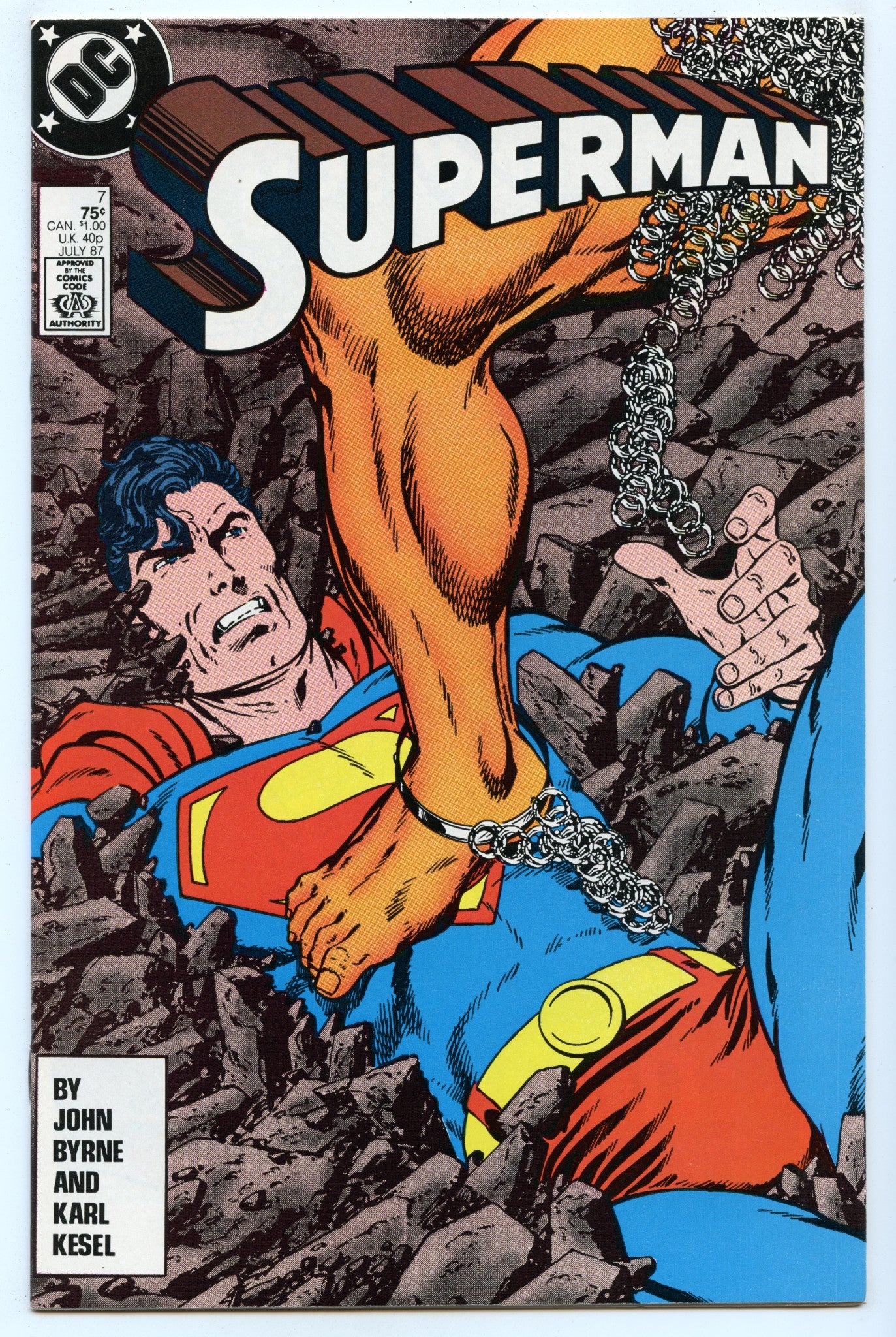 Superman V2 7 (Jul 1987) NM- (9.2) - 1st Rampage