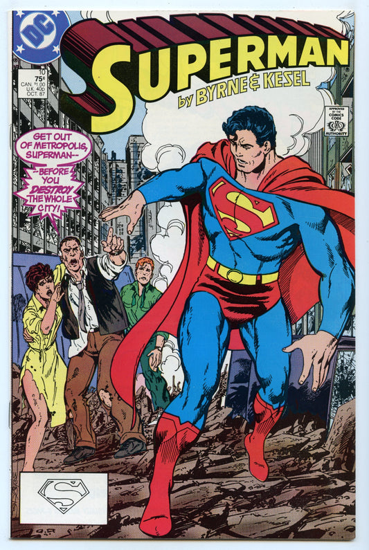 Superman V2 10 (Oct 1987) NM- (9.2)