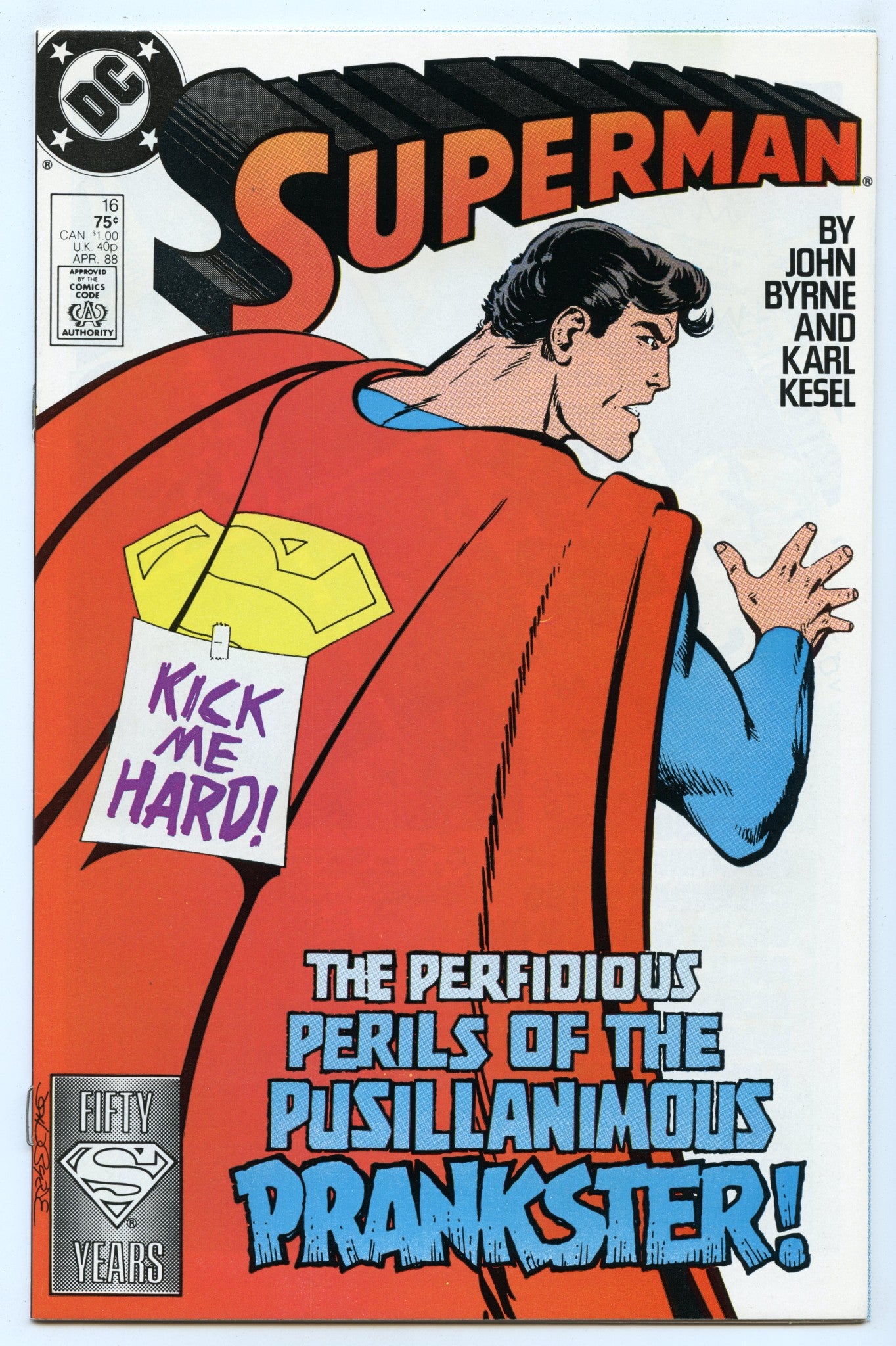 Superman V2 16 (Apr 1988) NM- (9.2)