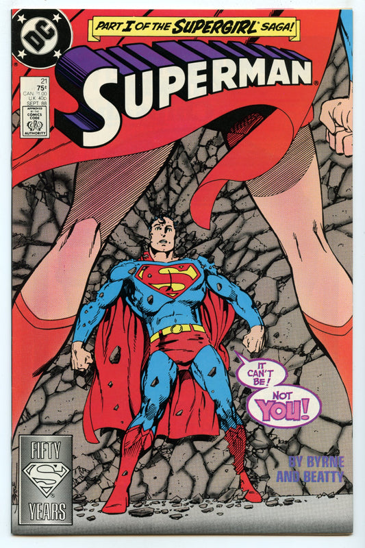 Superman V2 21 (Sep 1988) NM- (9.2)