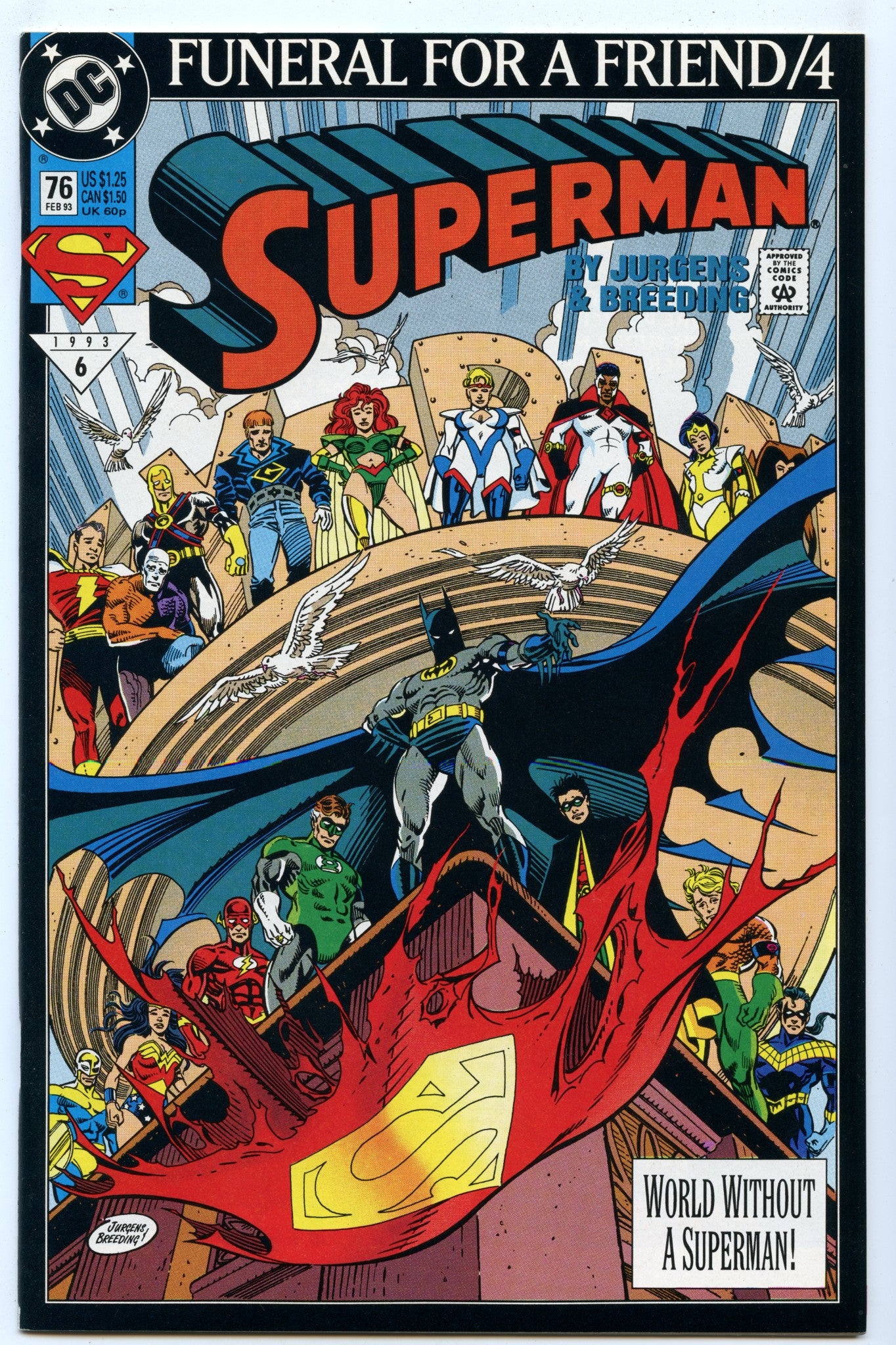 Superman V2 76 (Feb 1993) NM- (9.2)